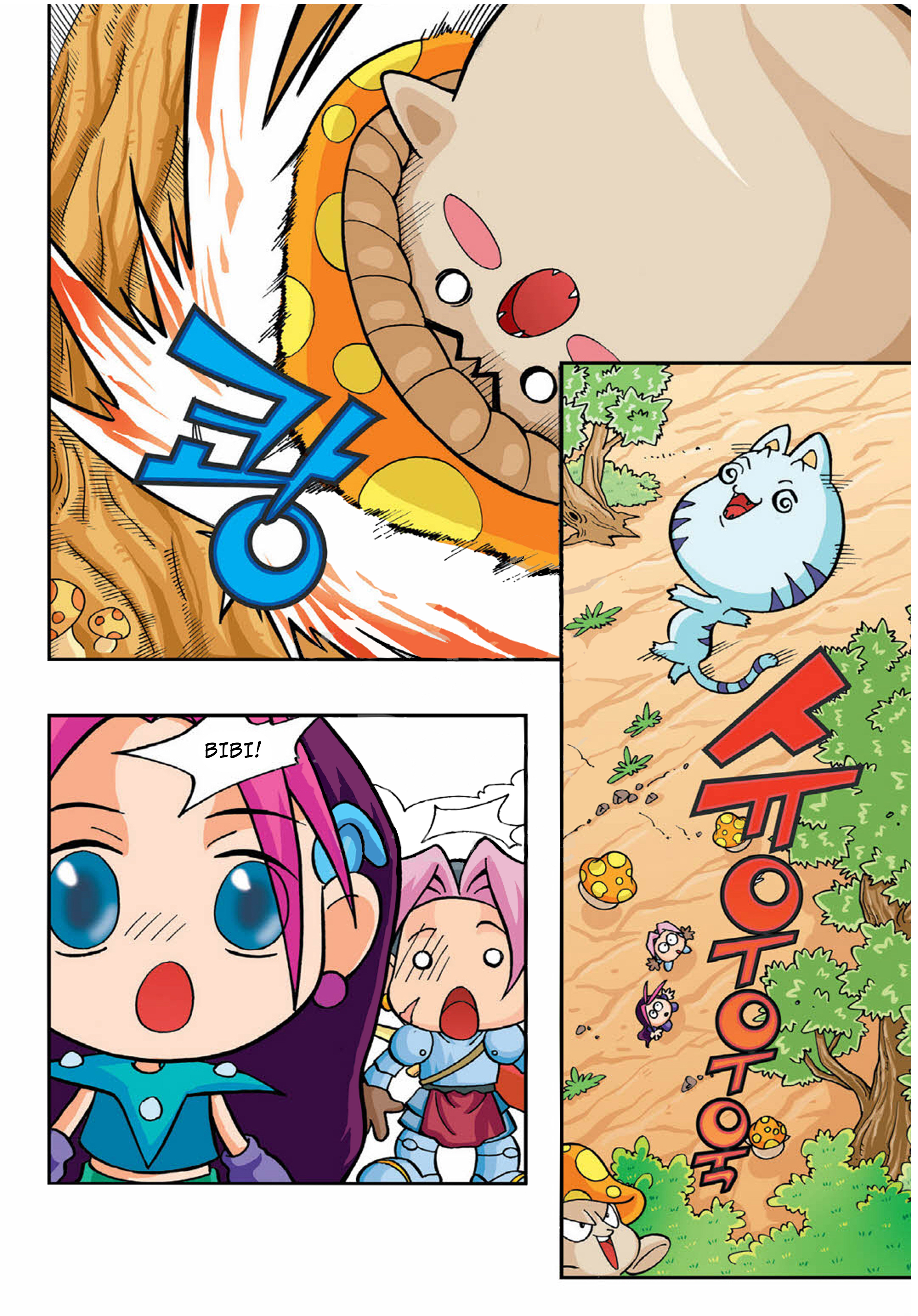 Comic Maplestory Offline Rpg - Vol.1 Chapter 4 : Befriending A Mushroom Monster!