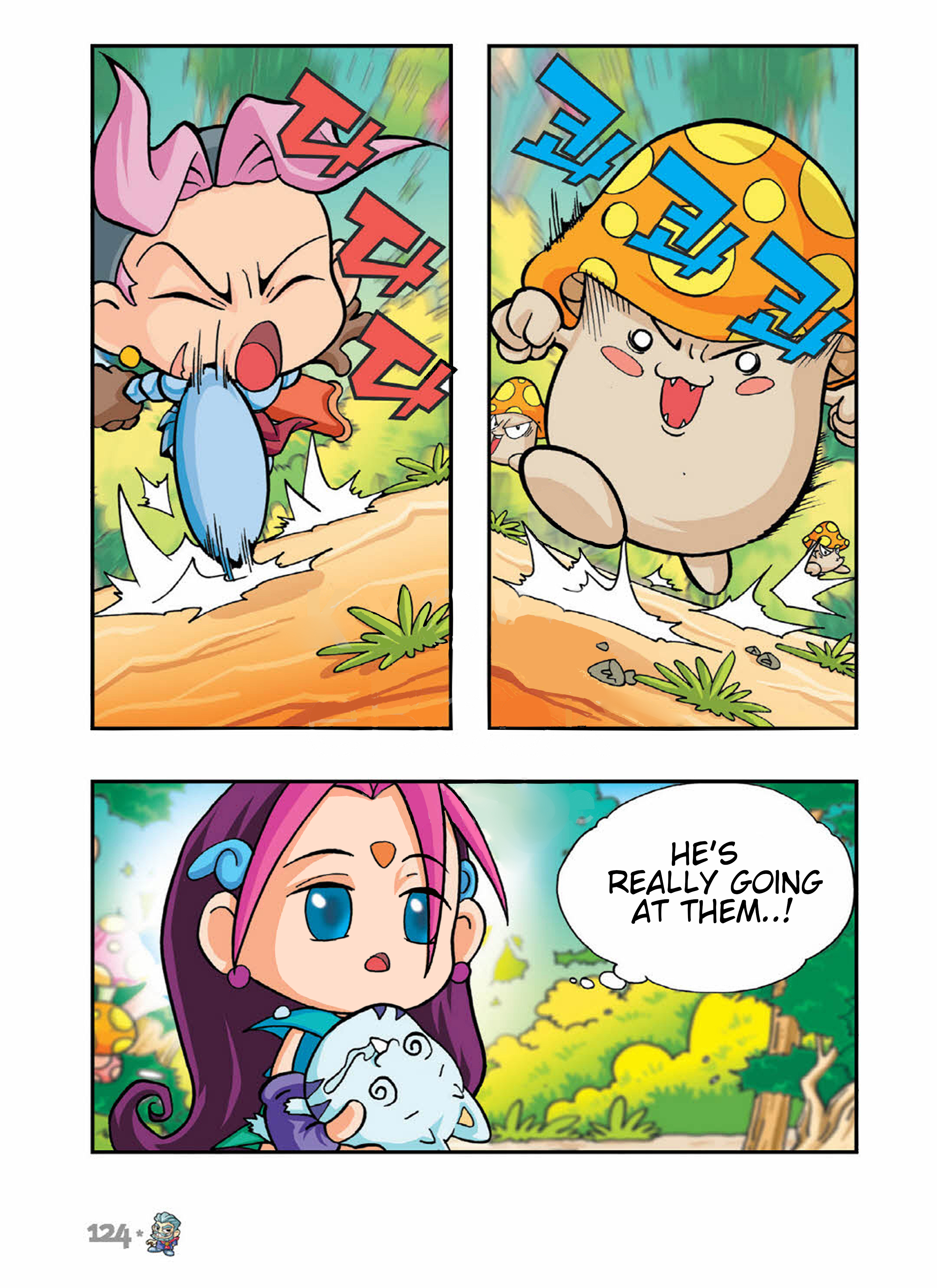 Comic Maplestory Offline Rpg - Vol.1 Chapter 4 : Befriending A Mushroom Monster!