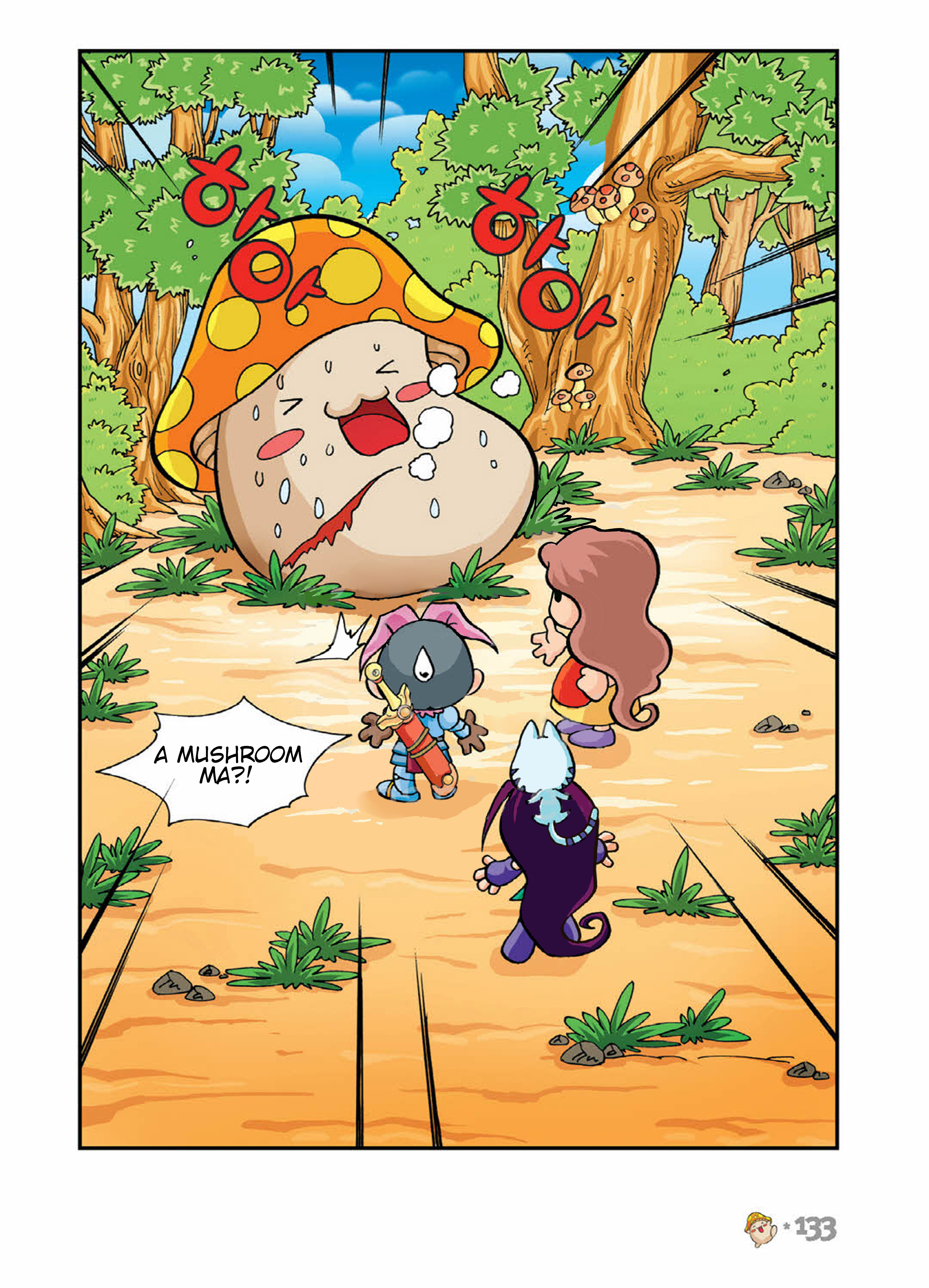 Comic Maplestory Offline Rpg - Vol.1 Chapter 4 : Befriending A Mushroom Monster!