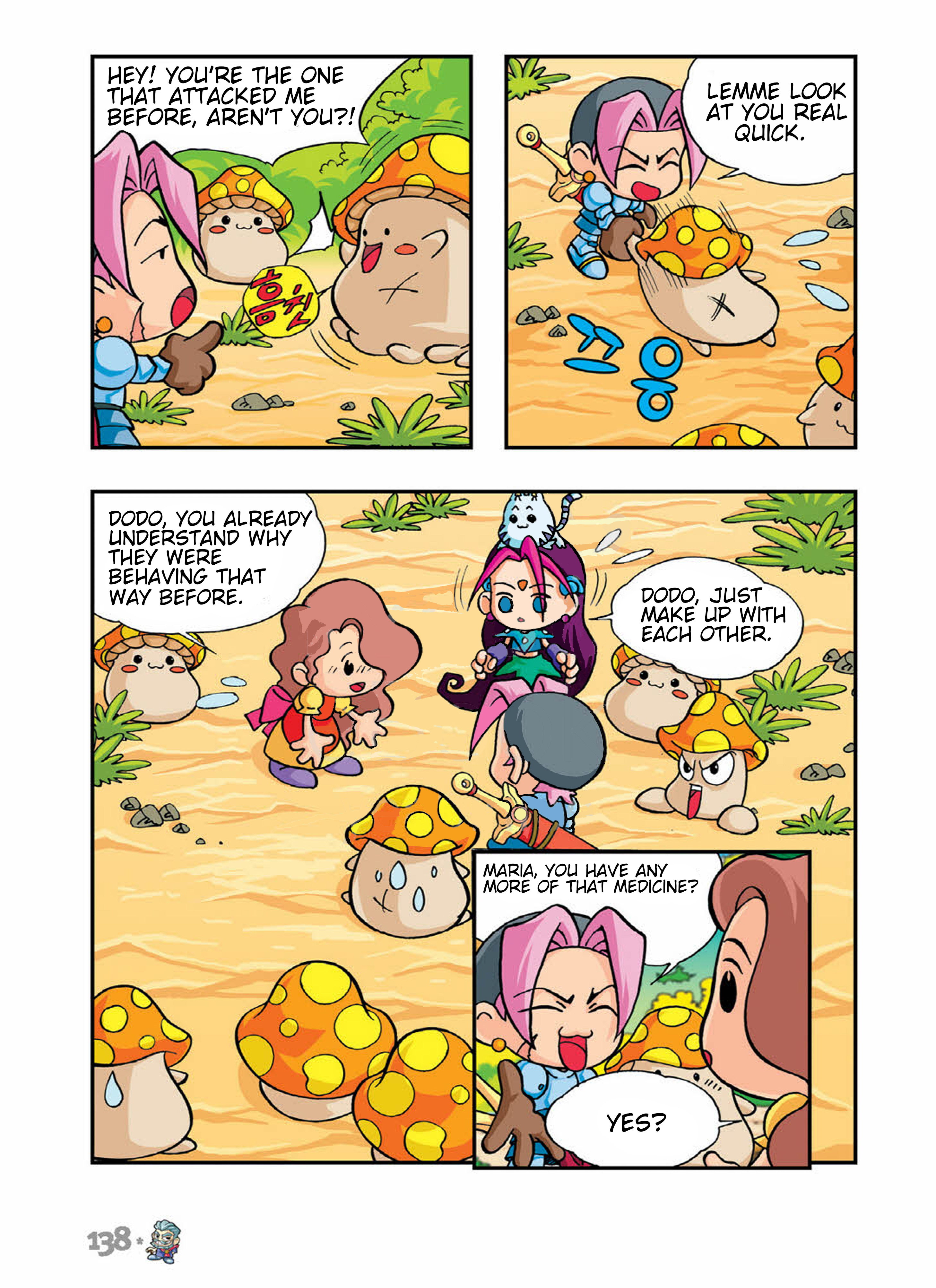 Comic Maplestory Offline Rpg - Vol.1 Chapter 4 : Befriending A Mushroom Monster!