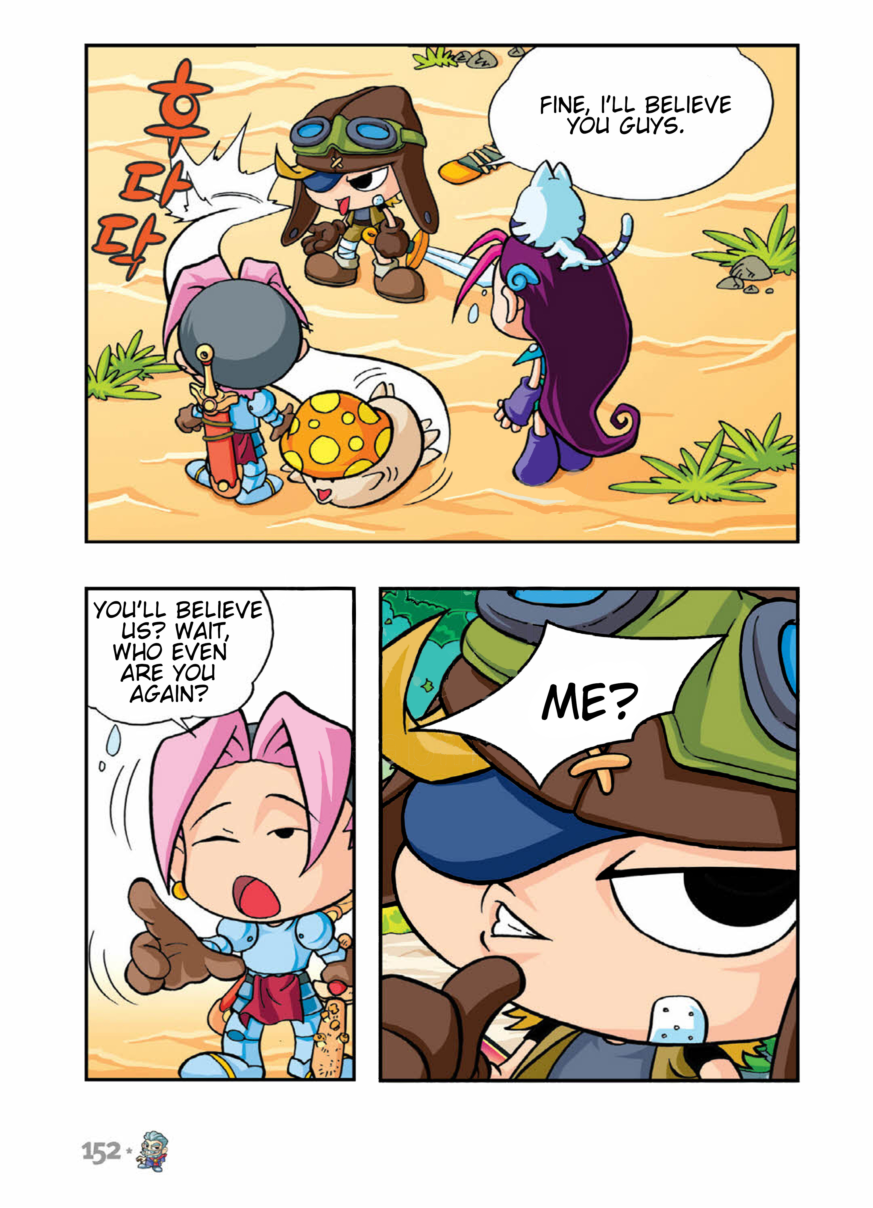 Comic Maplestory Offline Rpg - Vol.1 Chapter 4 : Befriending A Mushroom Monster!