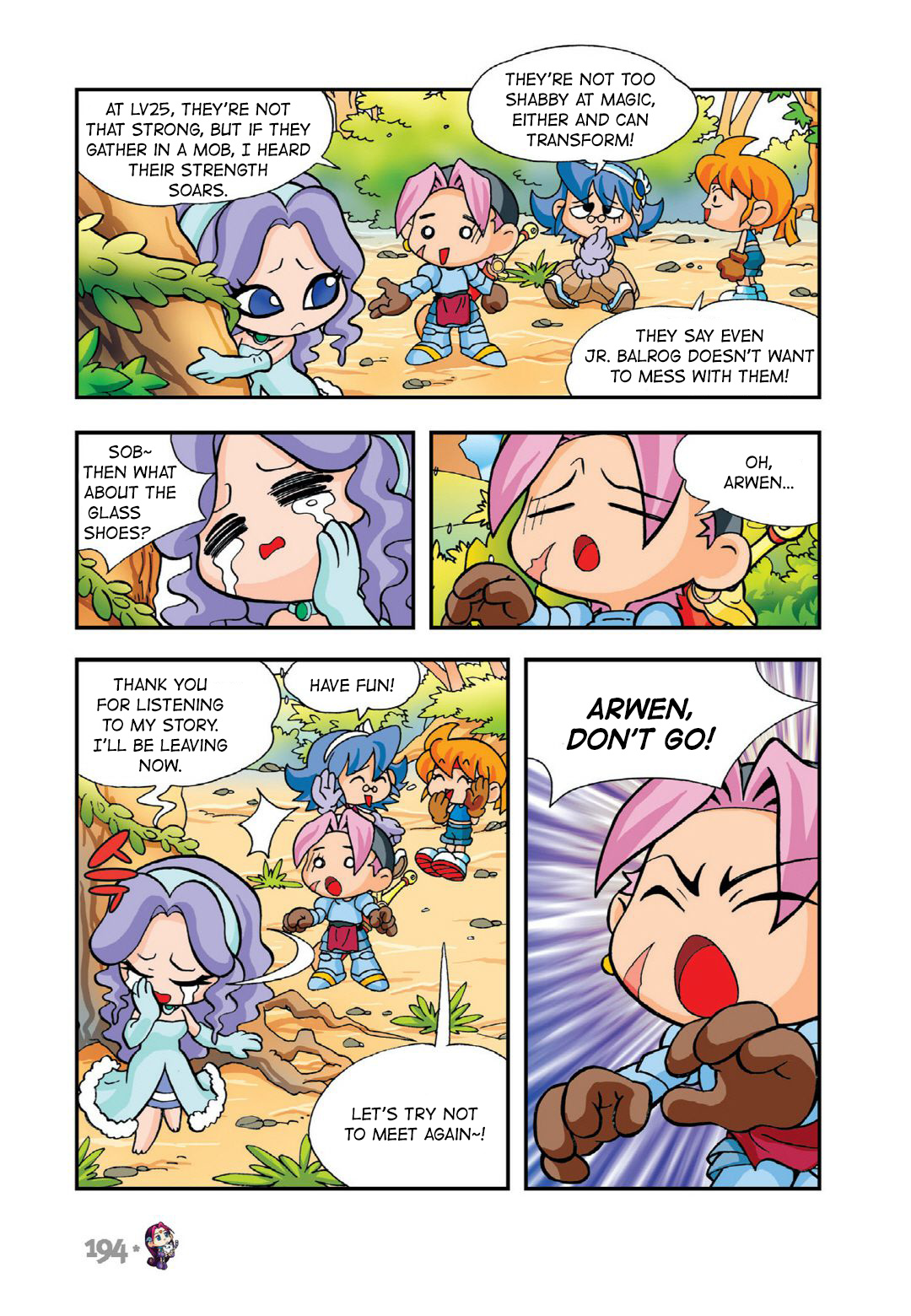 Comic Maplestory Offline Rpg - Vol.3 Chapter 14: Arwen And The Glass Shoes