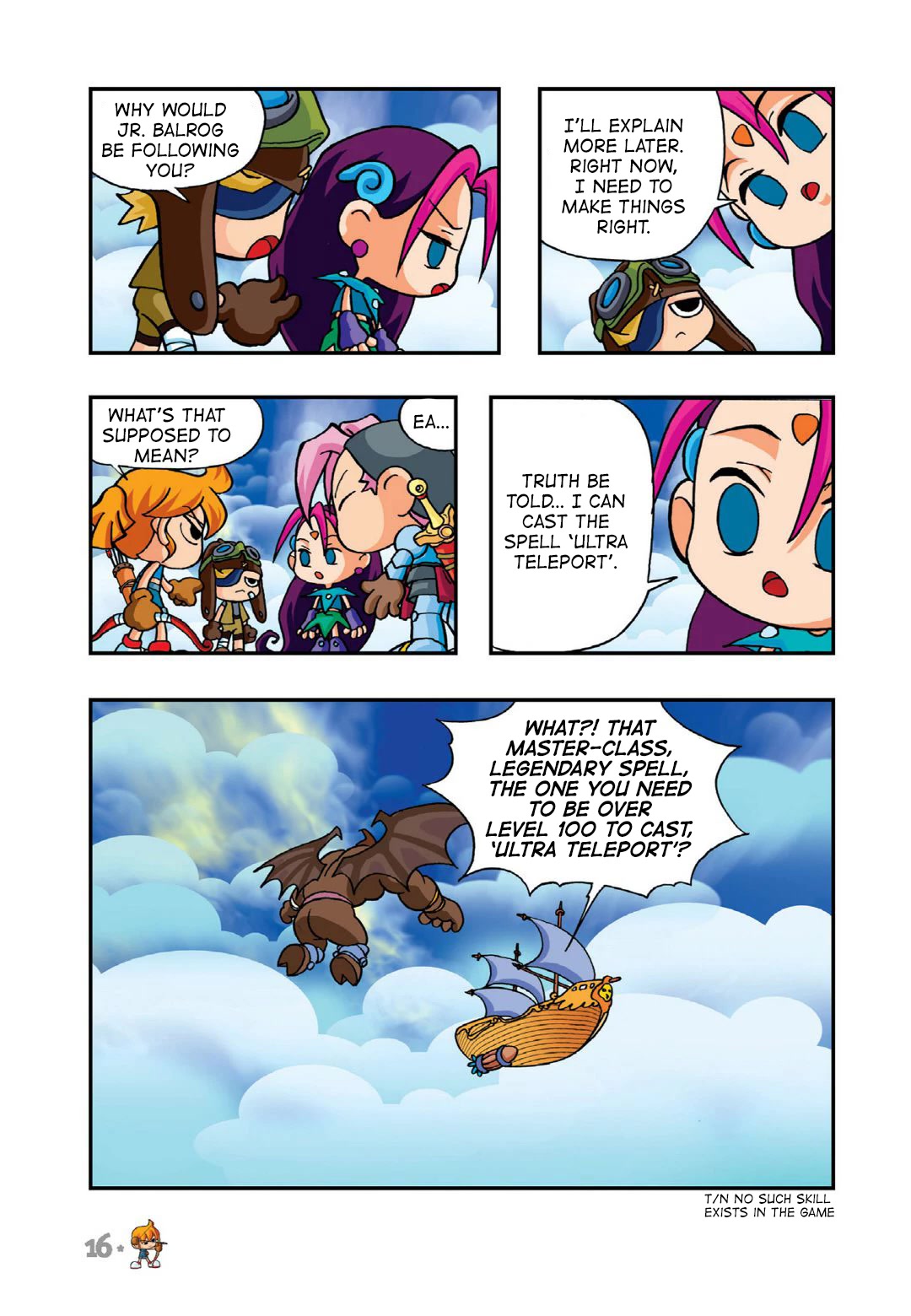 Comic Maplestory Offline Rpg - Chapter 6: Morning At Florina!