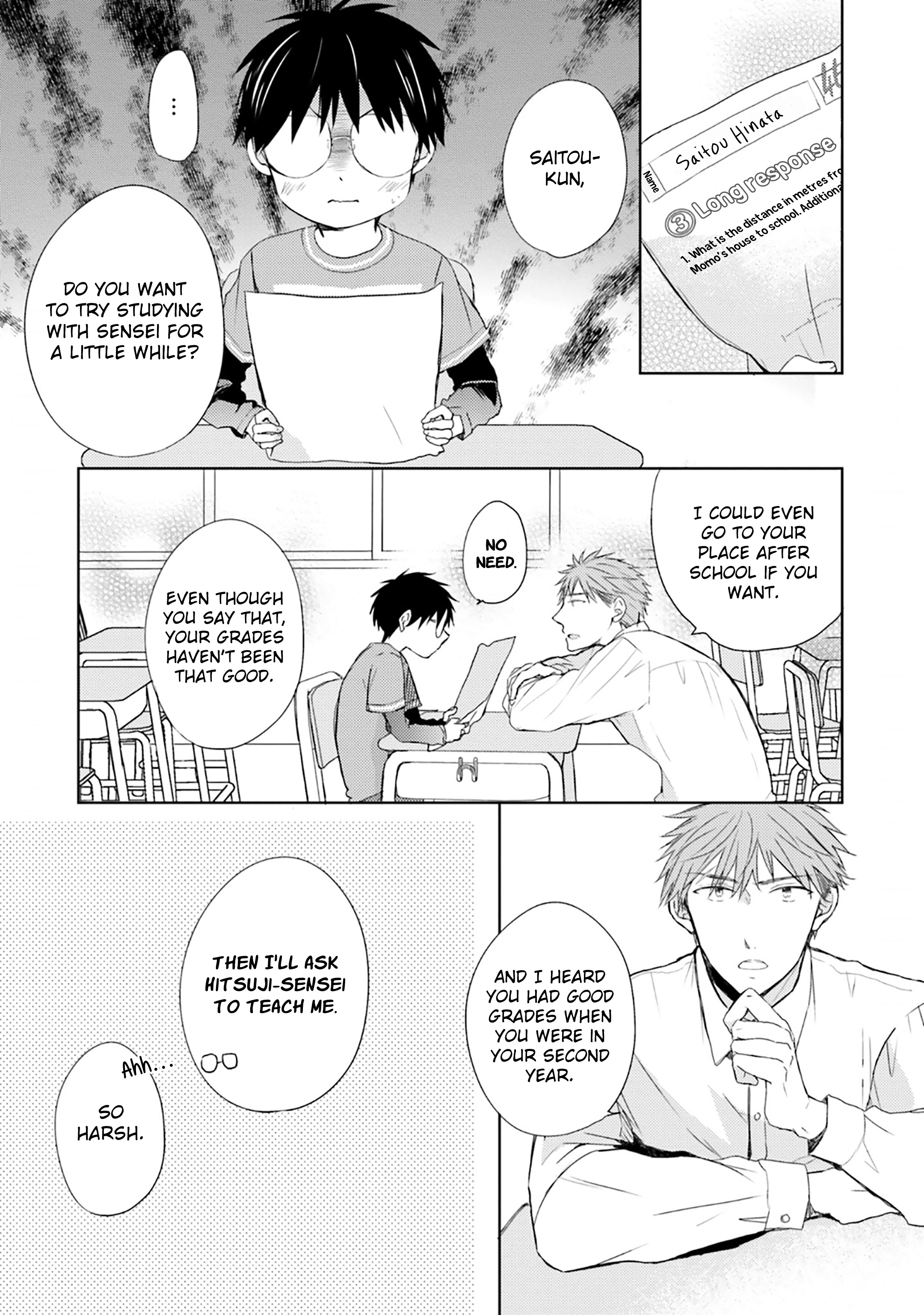 Motoyan Papa To Hitsuji-Sensei Yotsuba - Vol.2 Chapter 5