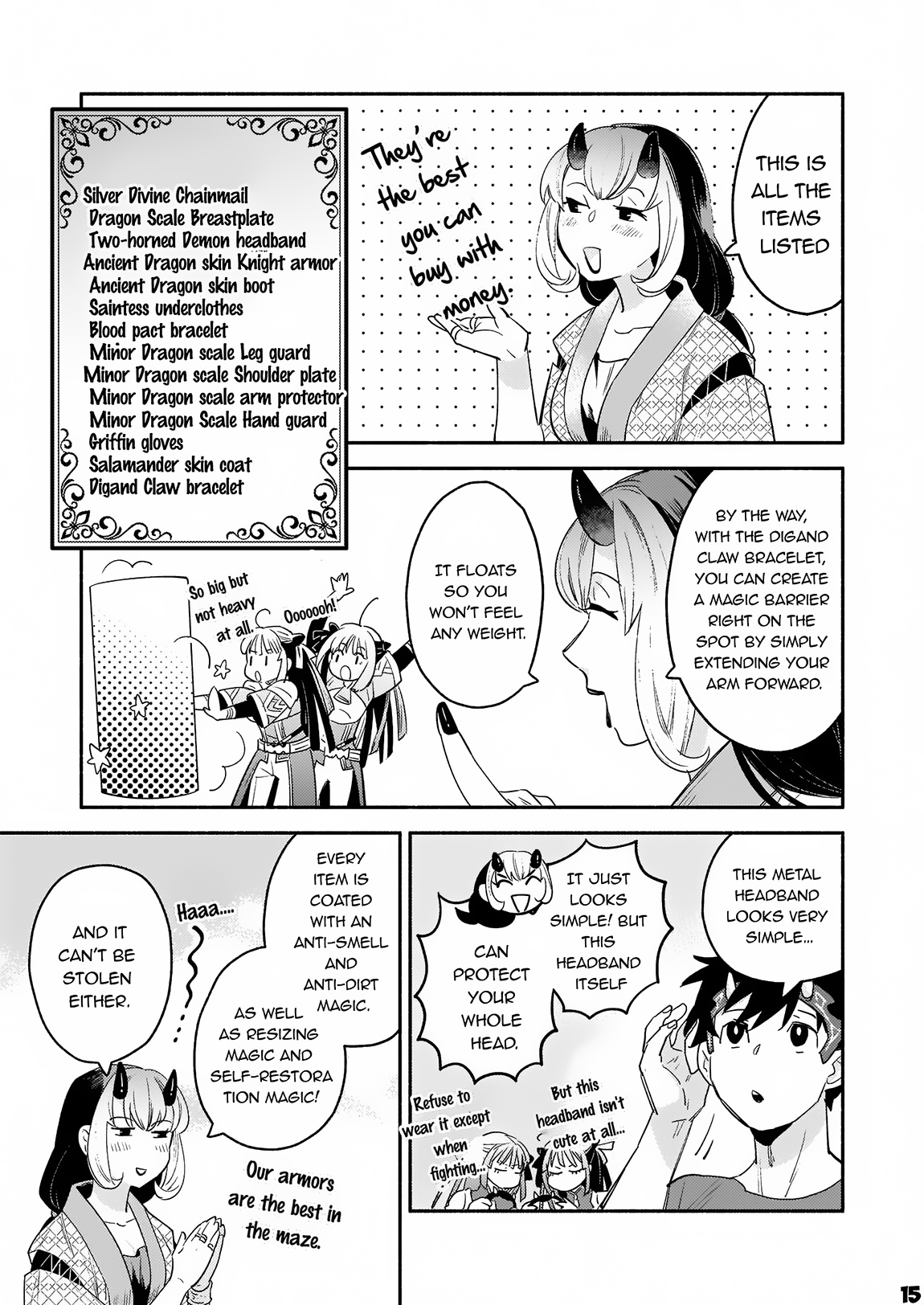 Yakusai No Moushigo To Seijo No Meikyuu - Chapter 13