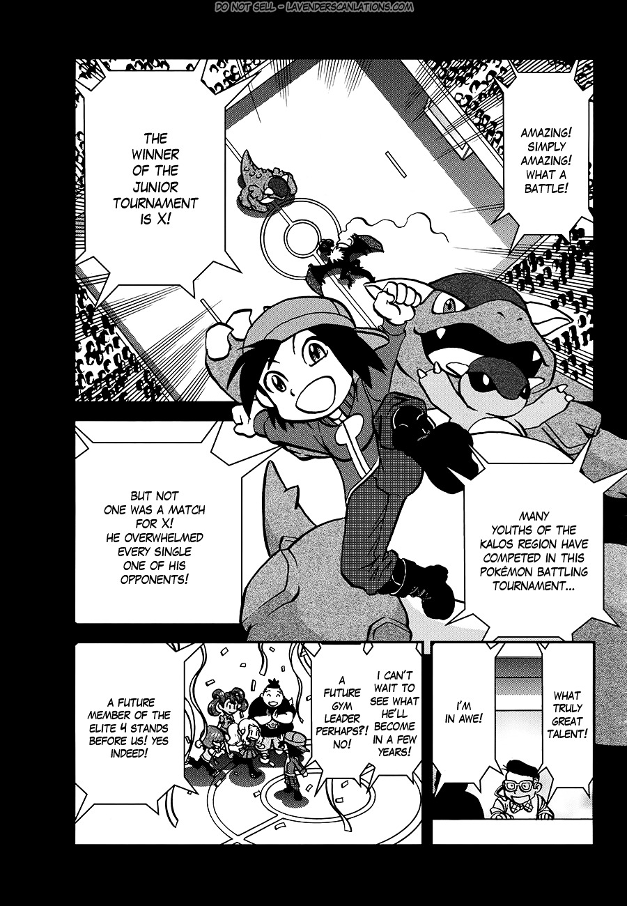 Pocket Monsters Special Xy - Vol.1 Chapter 1 : Kangaskhan, Wait