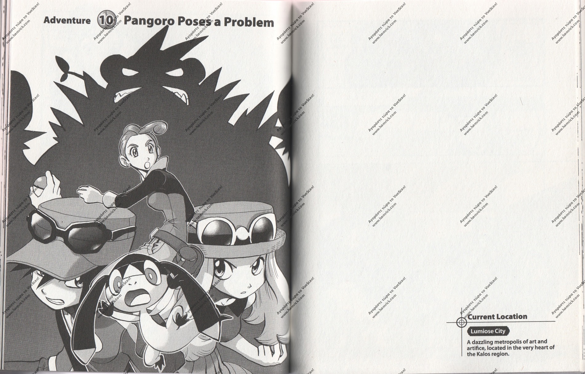 Pocket Monsters Special Xy - Vol.3 Chapter 10 : Pangoro, Search