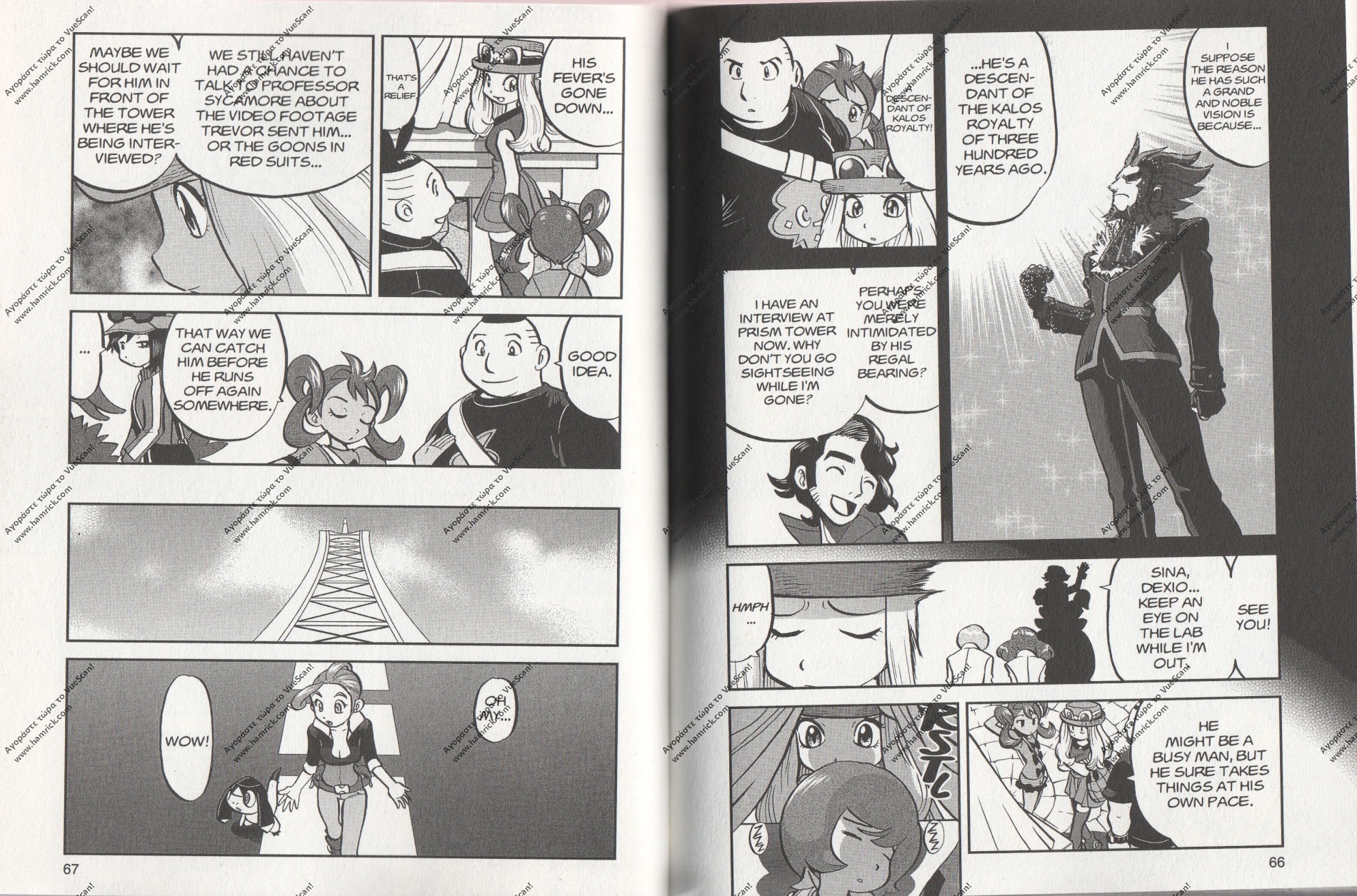 Pocket Monsters Special Xy - Vol.3 Chapter 10 : Pangoro, Search