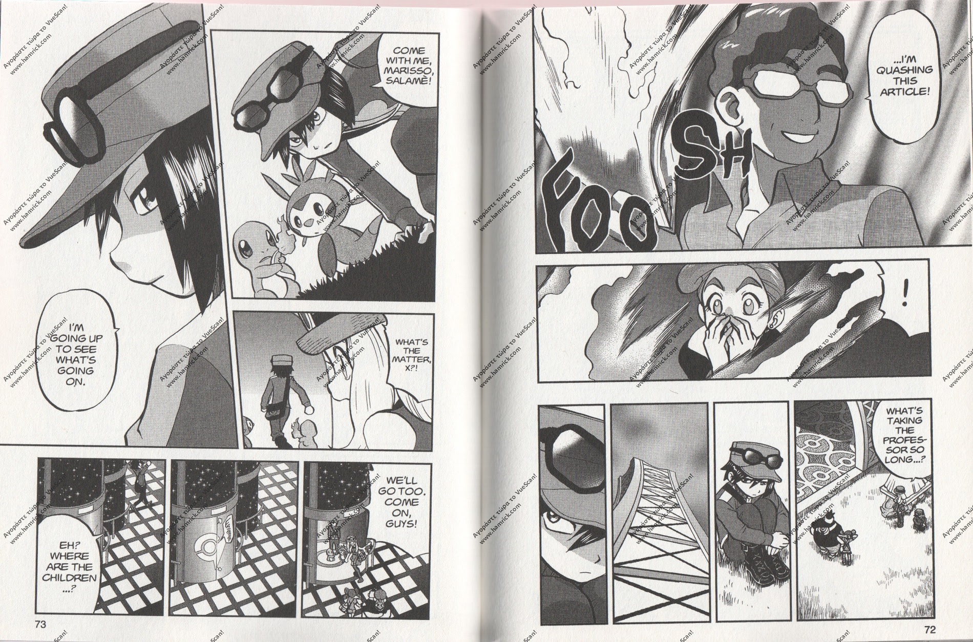 Pocket Monsters Special Xy - Vol.3 Chapter 10 : Pangoro, Search