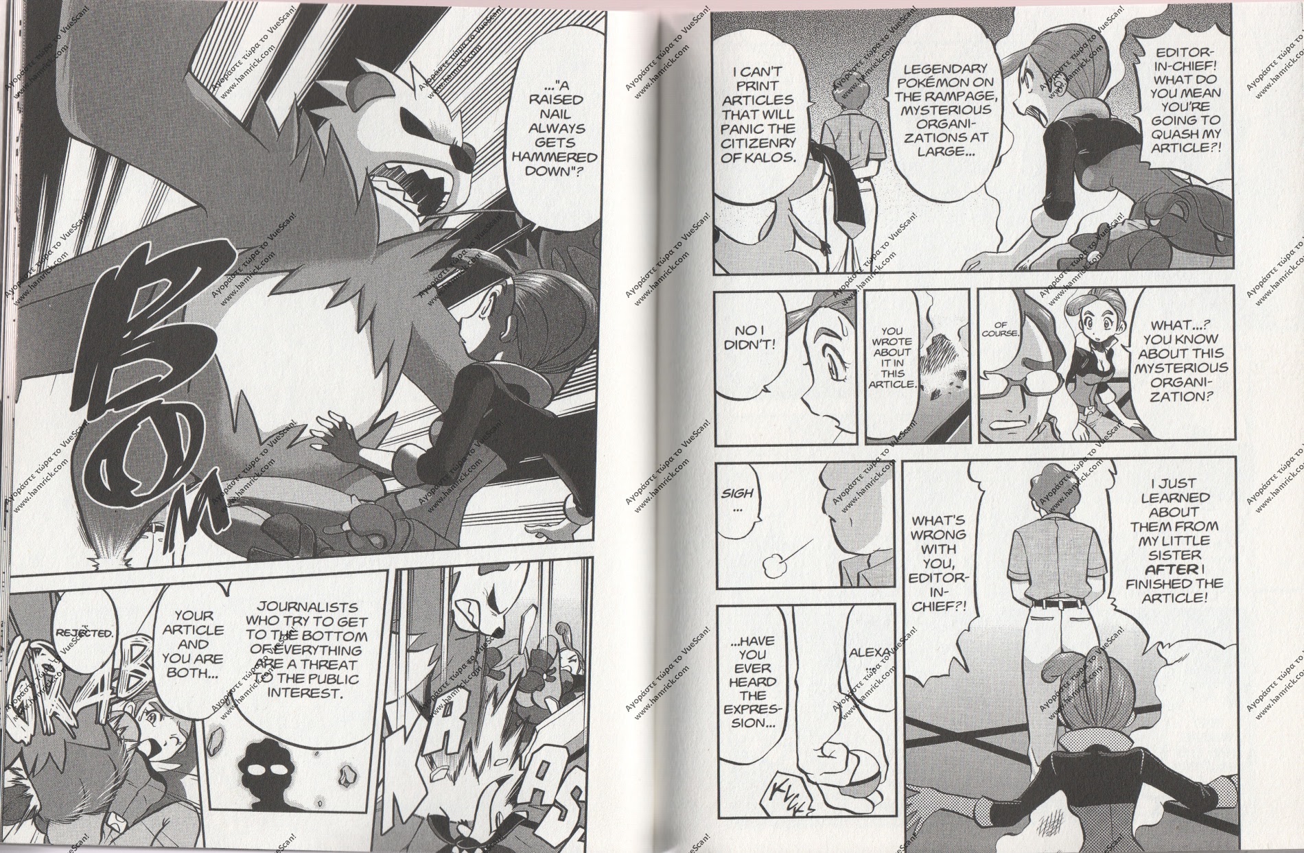 Pocket Monsters Special Xy - Vol.3 Chapter 10 : Pangoro, Search