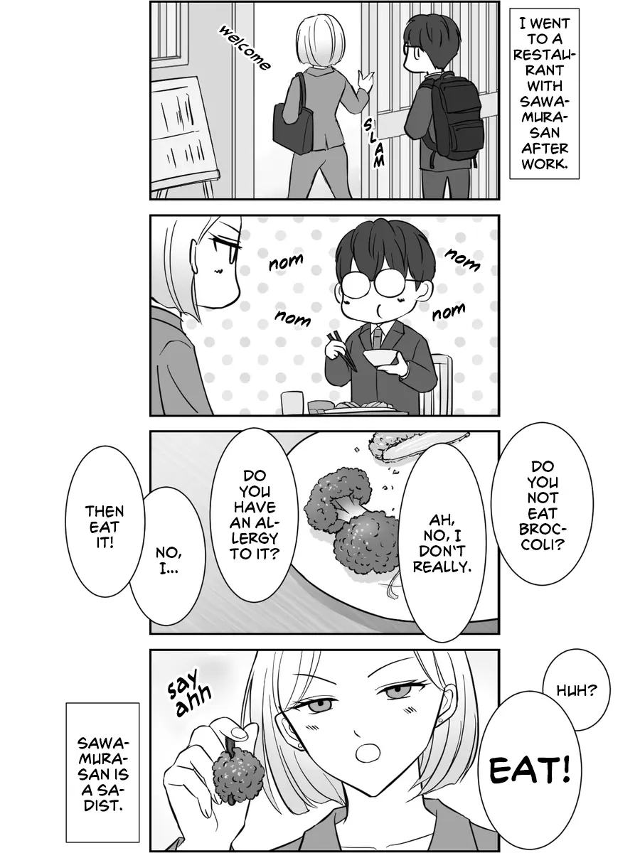 Megane-Kun O Suki Sugiru Do S No Sawamura-San - Chapter 3: Say Ahh