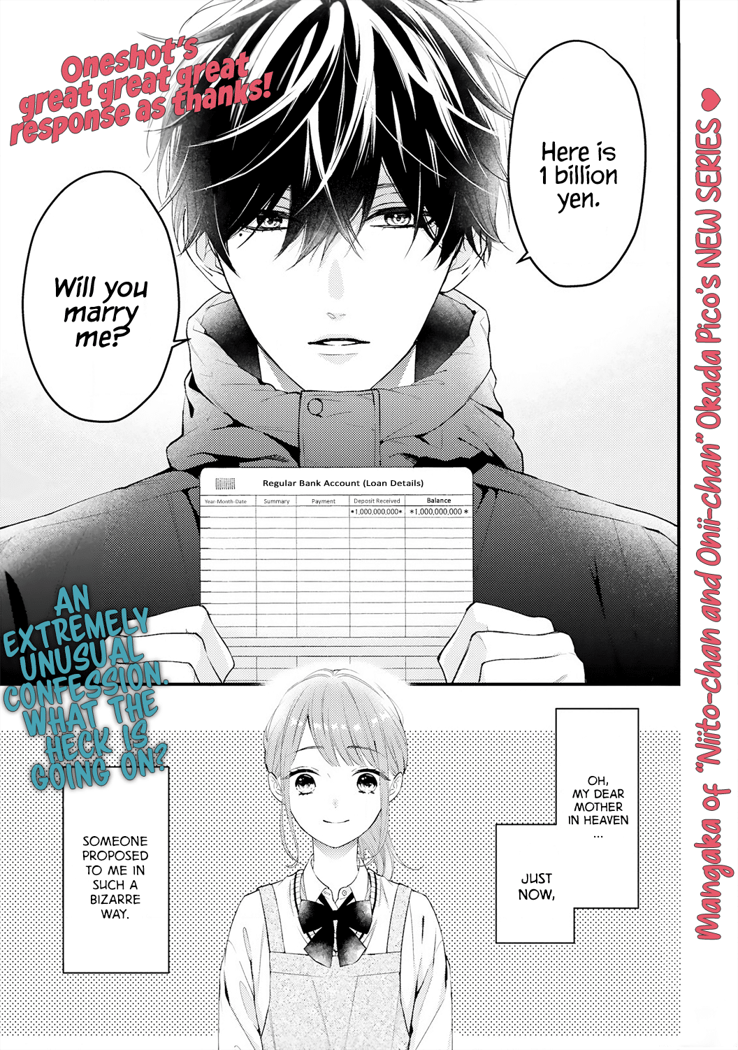 Kurosaki-San's Single-Minded Love Is Unstoppable - Chapter 1