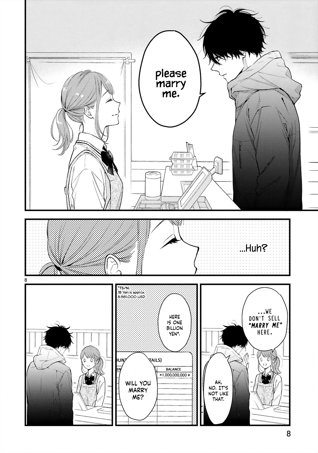 Kurosaki-San's Single-Minded Love Is Unstoppable - Chapter 1