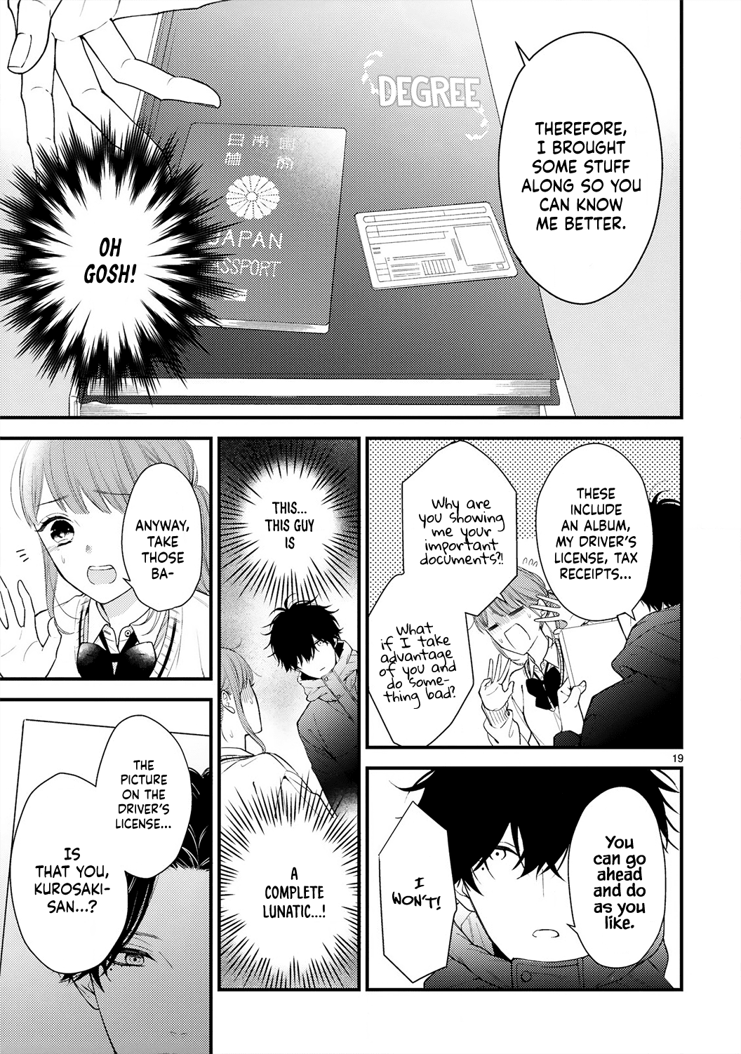 Kurosaki-San's Single-Minded Love Is Unstoppable - Chapter 1