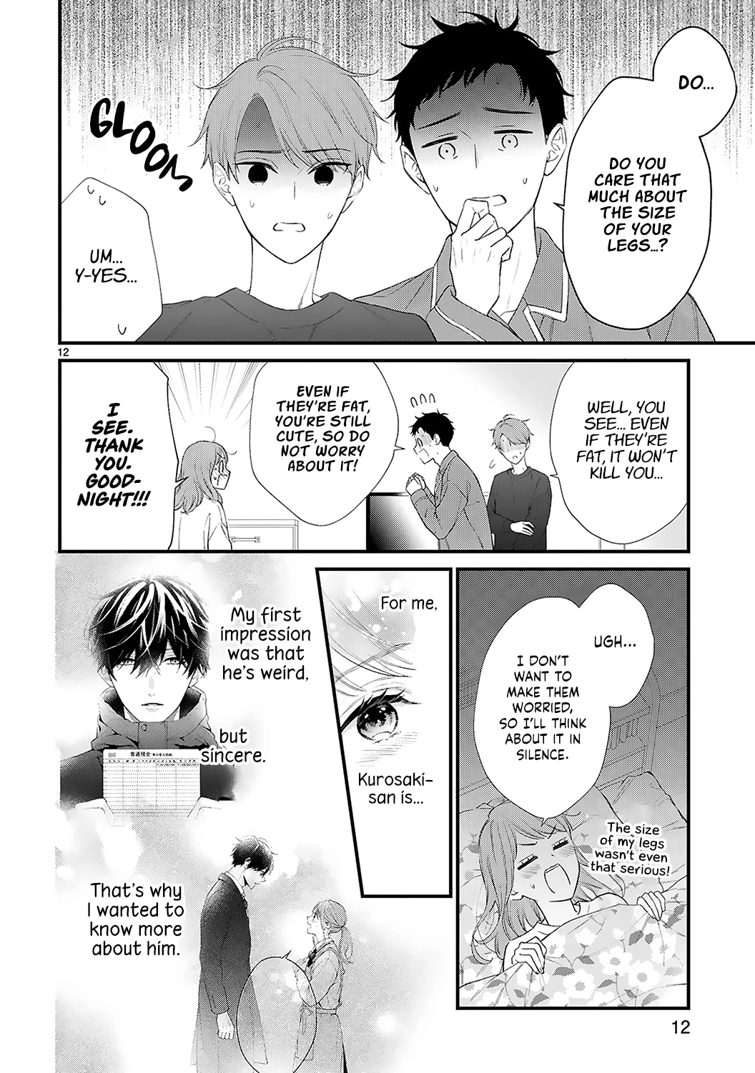 Kurosaki-San's Single-Minded Love Is Unstoppable - Chapter 12