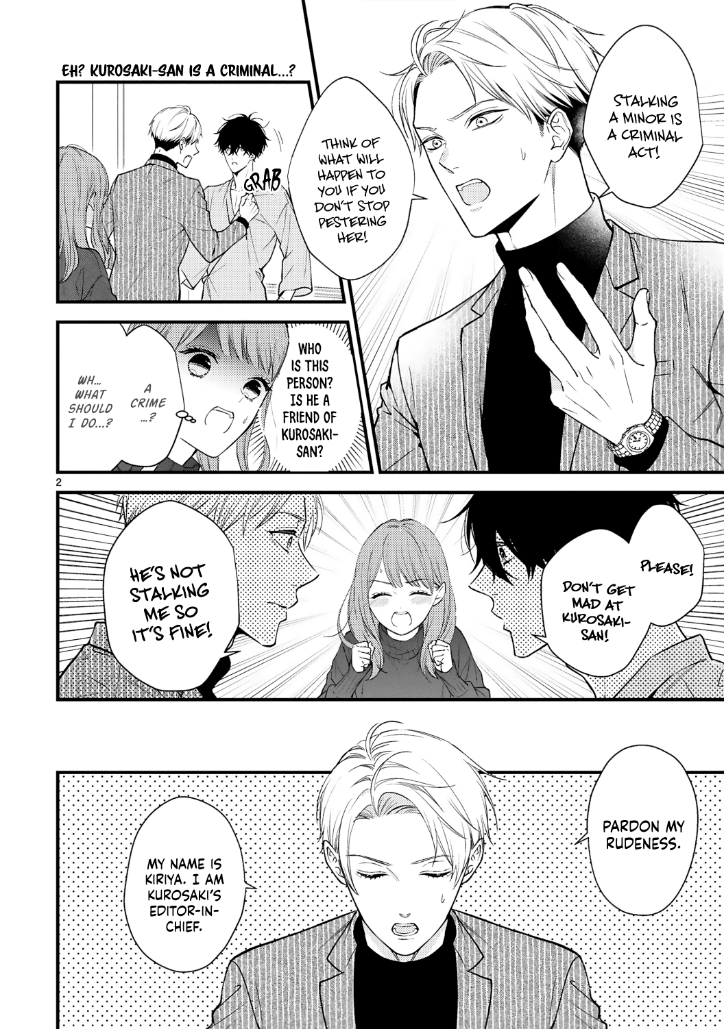 Kurosaki-San's Single-Minded Love Is Unstoppable - Chapter 3