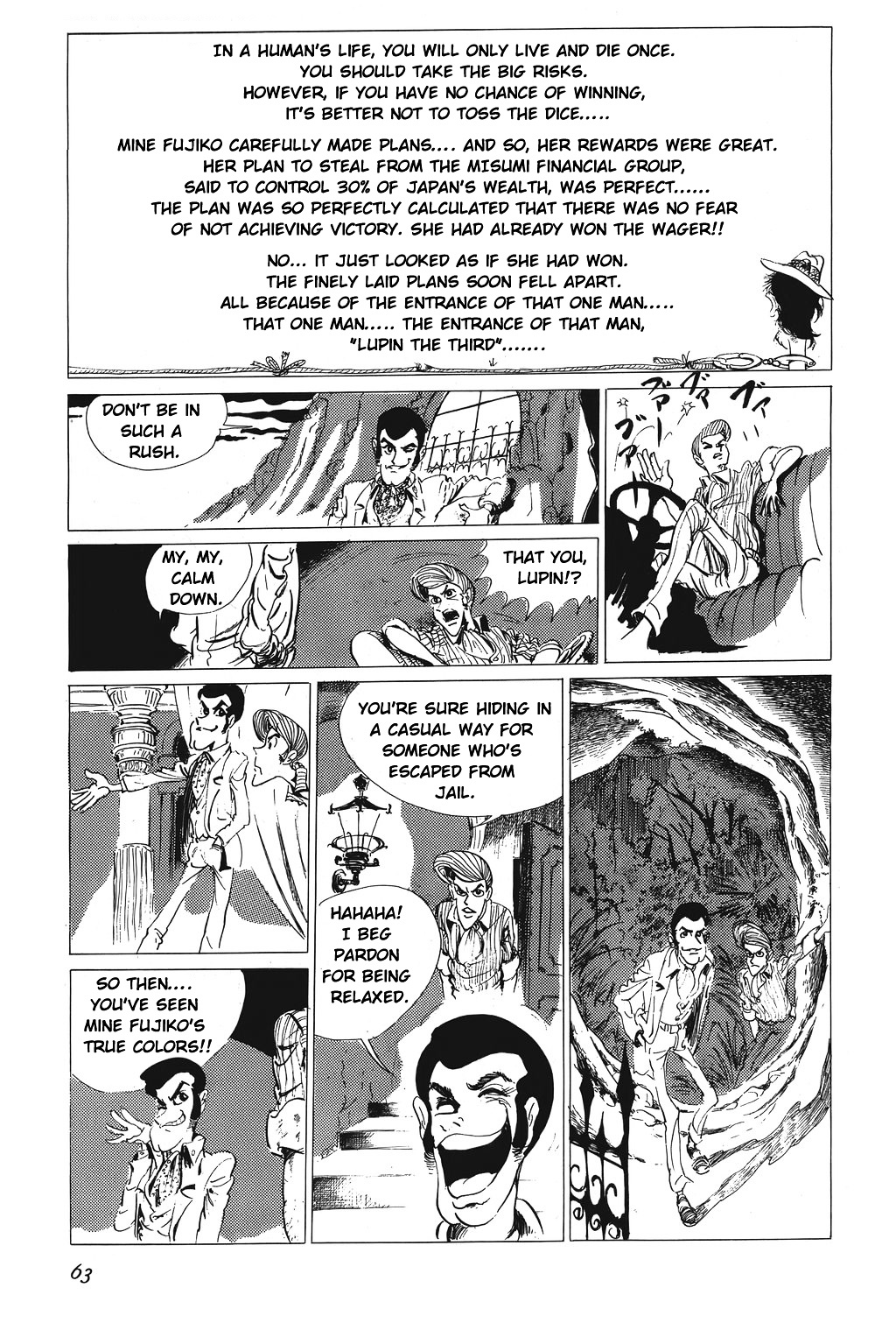 Lupin Iii - Vol.1 Chapter 4 : Reveal Her True Nature!!