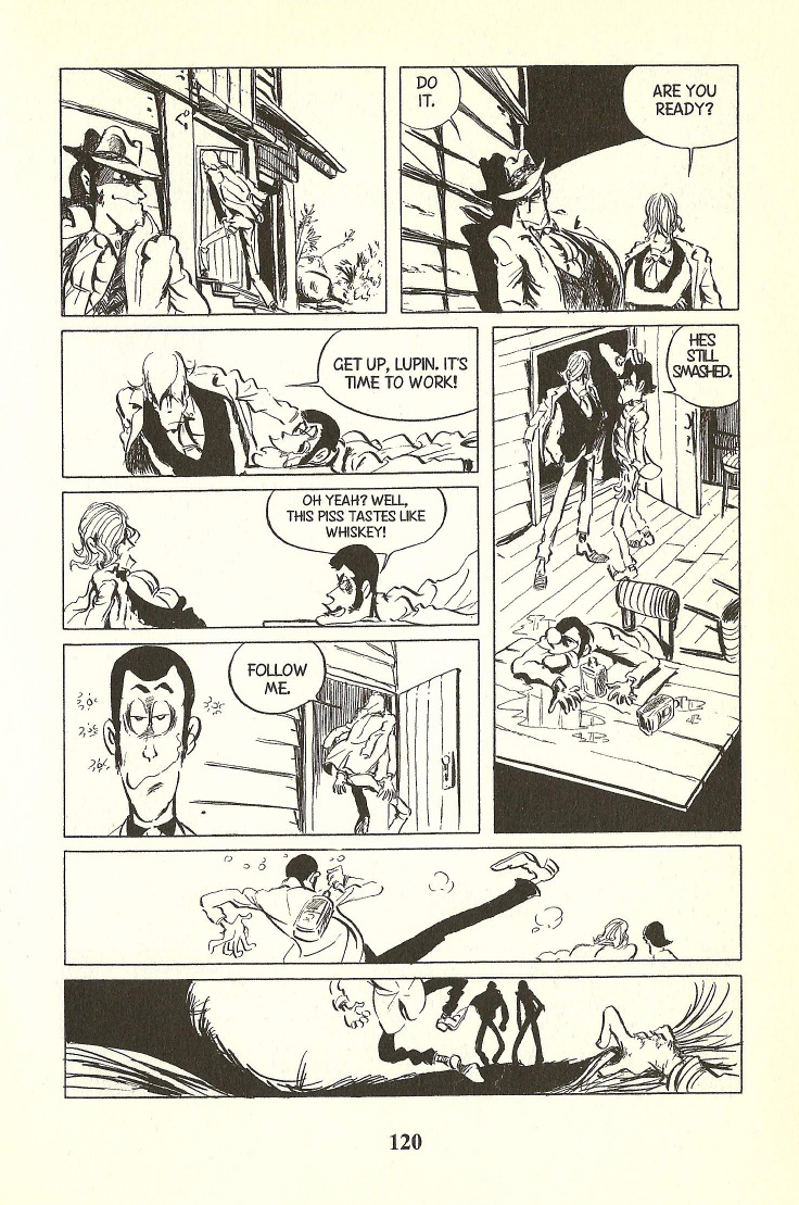 Lupin Iii - Vol.4 Chapter 35: Drunken Masters