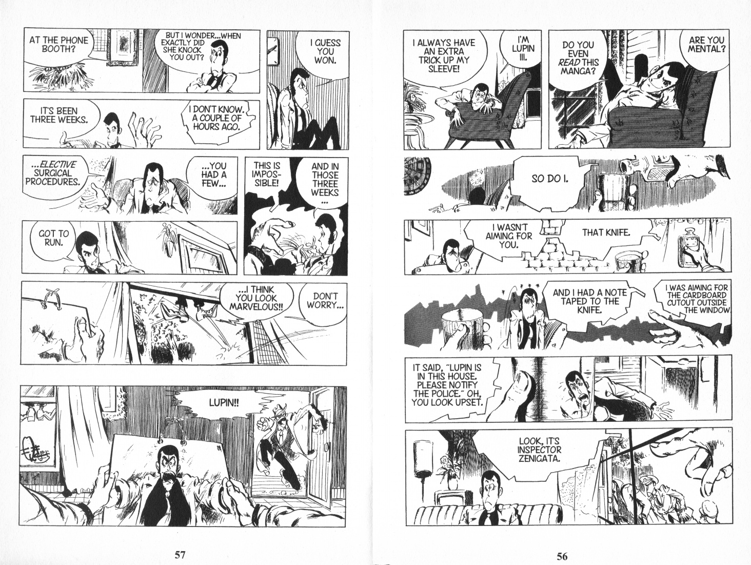 Lupin Iii - Vol.8 Chapter 68: First Person, Last Laughs