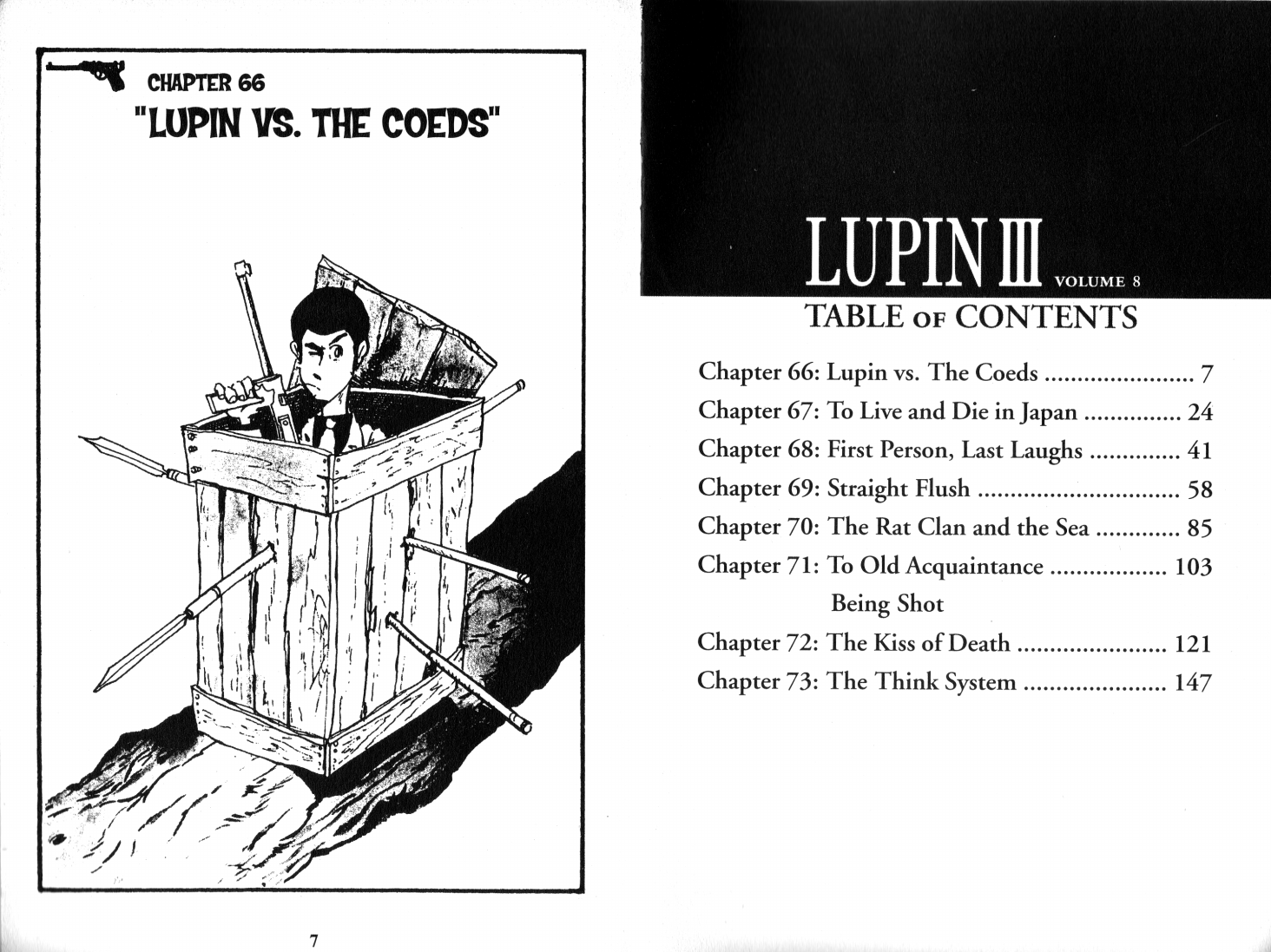 Lupin Iii - Vol.8 Chapter 66: Lupin Vs. The Coeds