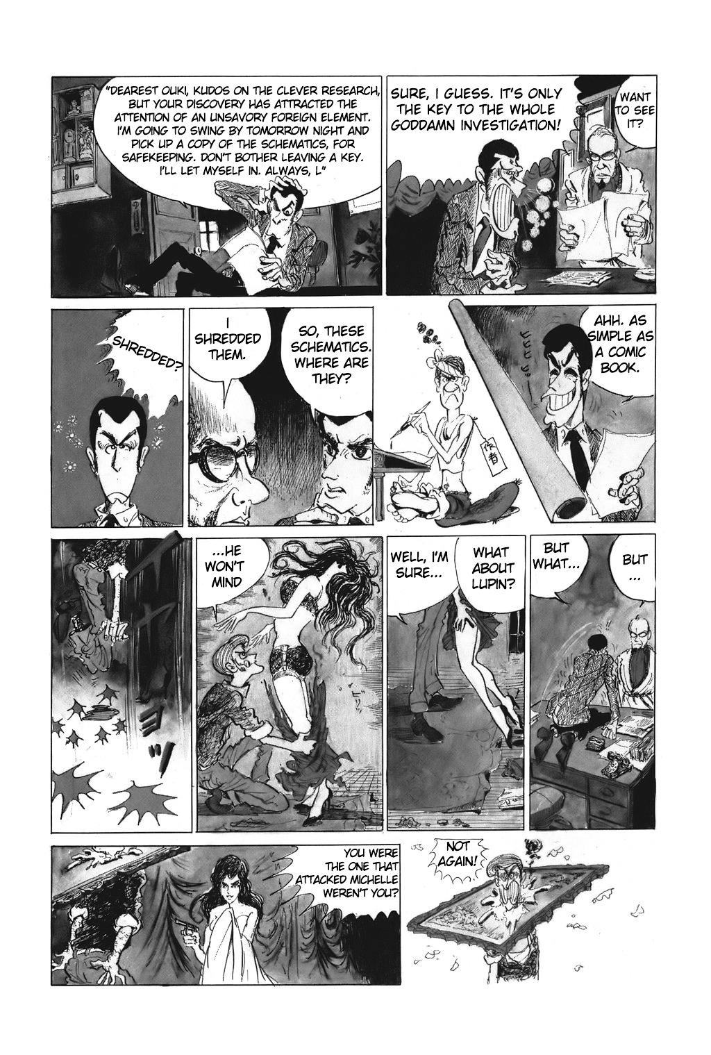 Lupin Iii - Vol.1 Chapter 1 : Art Of The Entrance