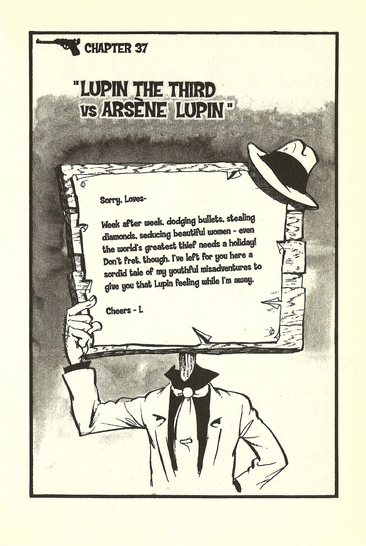 Lupin Iii - Vol.4 Chapter 37: Lupin Vs Arsène Lupin