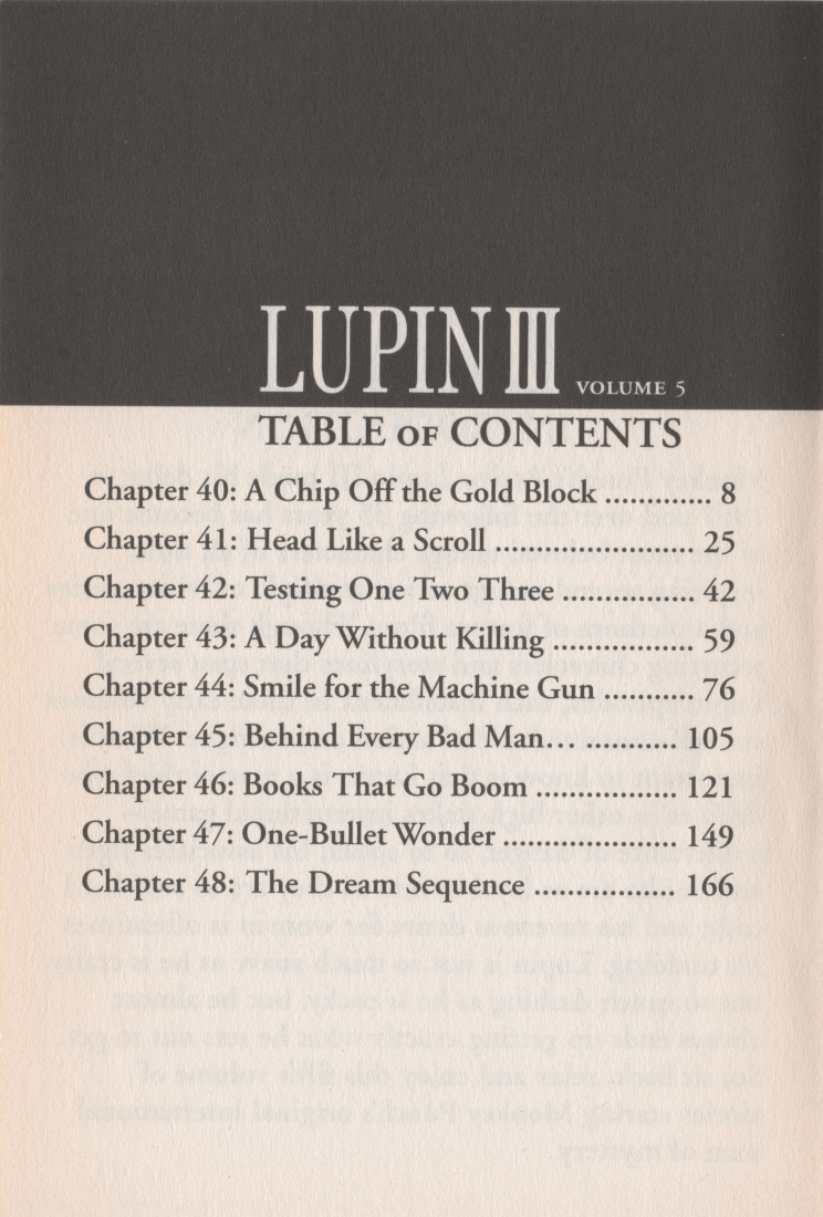 Lupin Iii - Vol.5 Chapter 40: A Chip Off The Gold Block