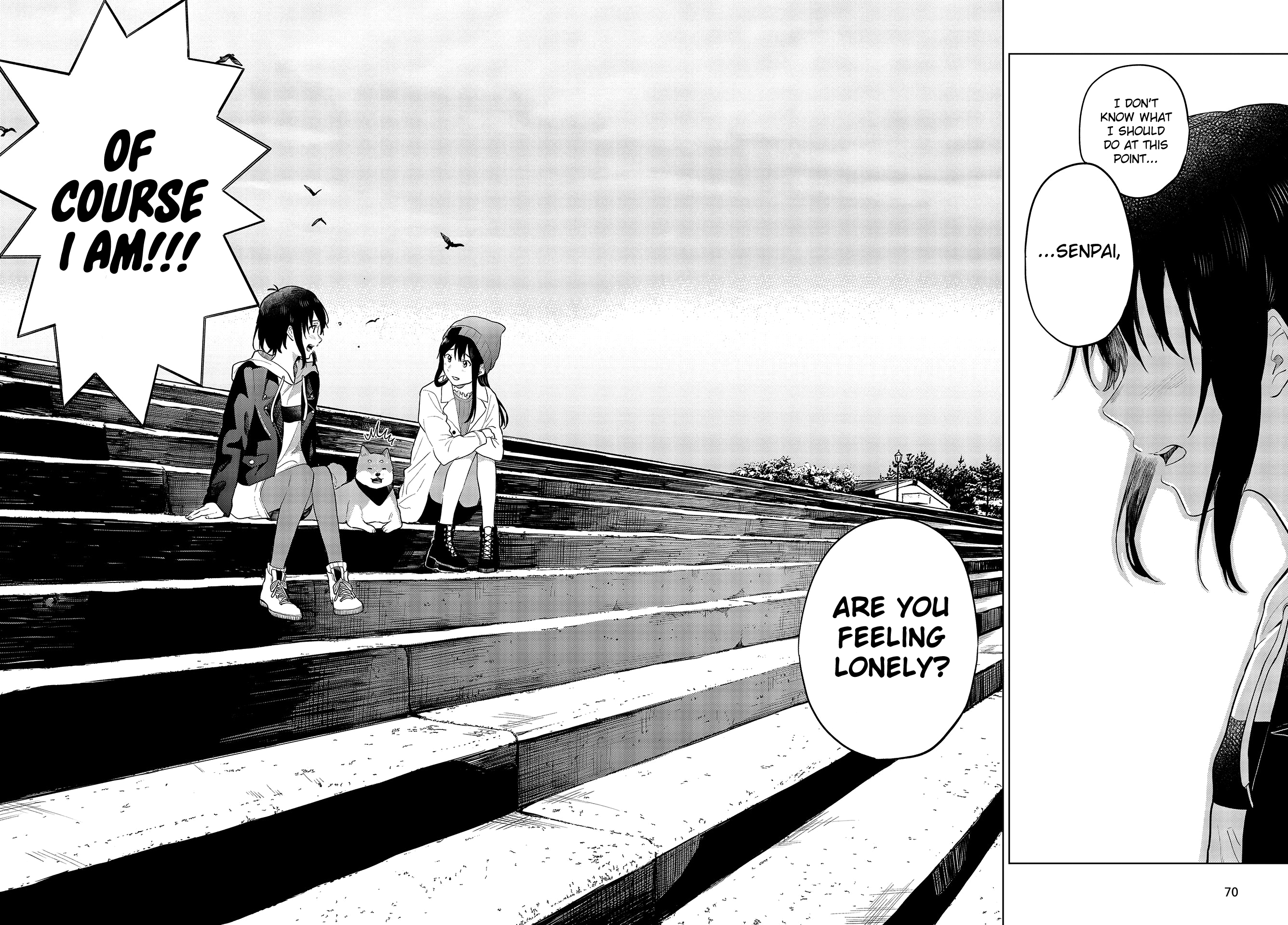 Nettaigyo Wa Yuki Ni Kogareru - Vol.5 Chapter 19: Koyuki Honami Can't Move Forward.