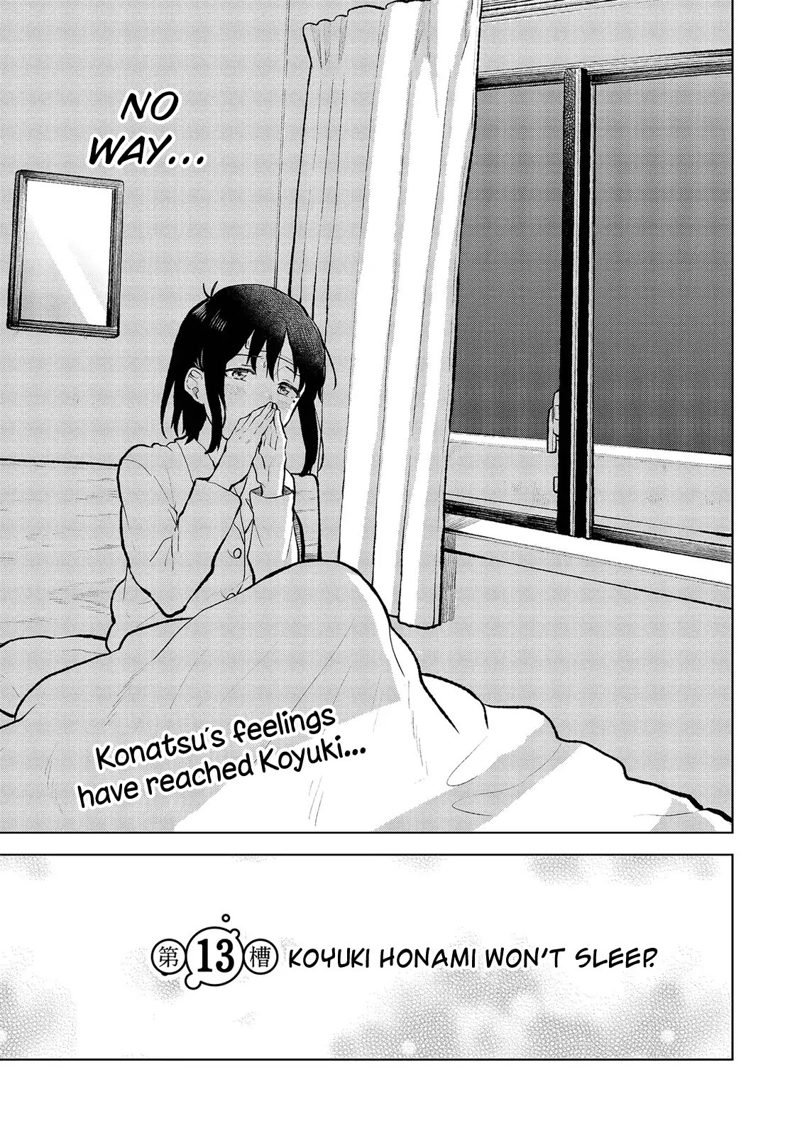 Nettaigyo Wa Yuki Ni Kogareru - Vol.4 Chapter 13: Koyuki Honami Won't Sleep.