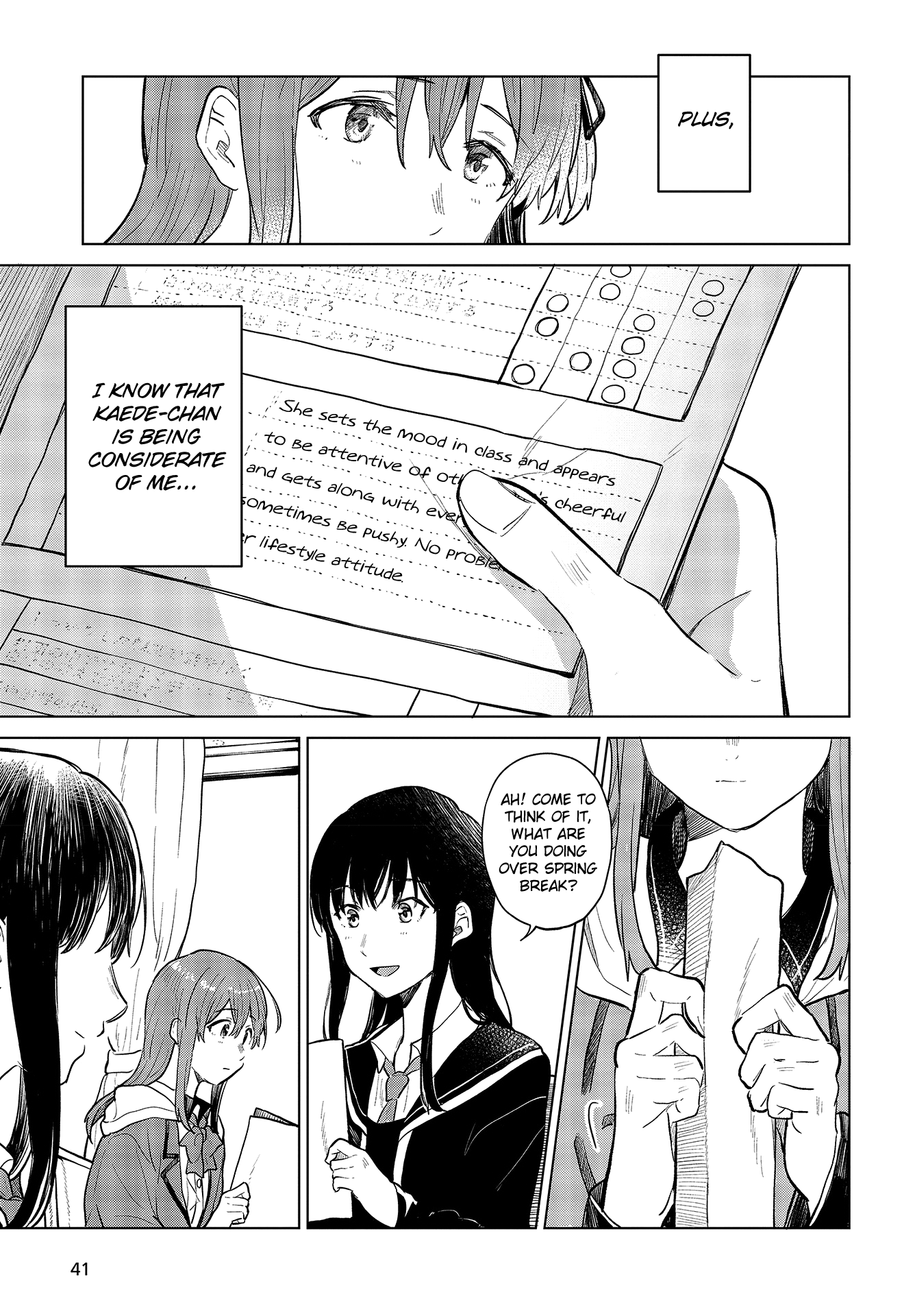 Nettaigyo Wa Yuki Ni Kogareru - Vol.6 Chapter 22: Konatsu Amano Can't Breathe.