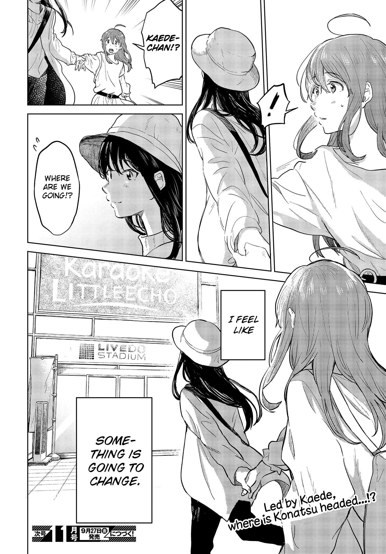 Nettaigyo Wa Yuki Ni Kogareru - Vol.6 Chapter 22: Konatsu Amano Can't Breathe.