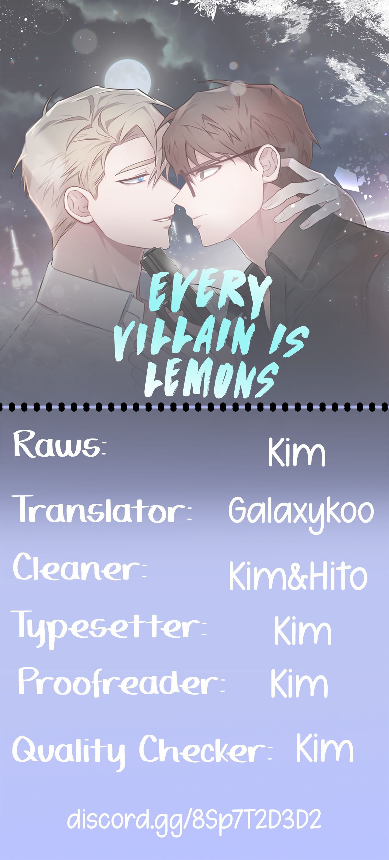 Every Villain Is Lemons - Vol.1 Chapter 1