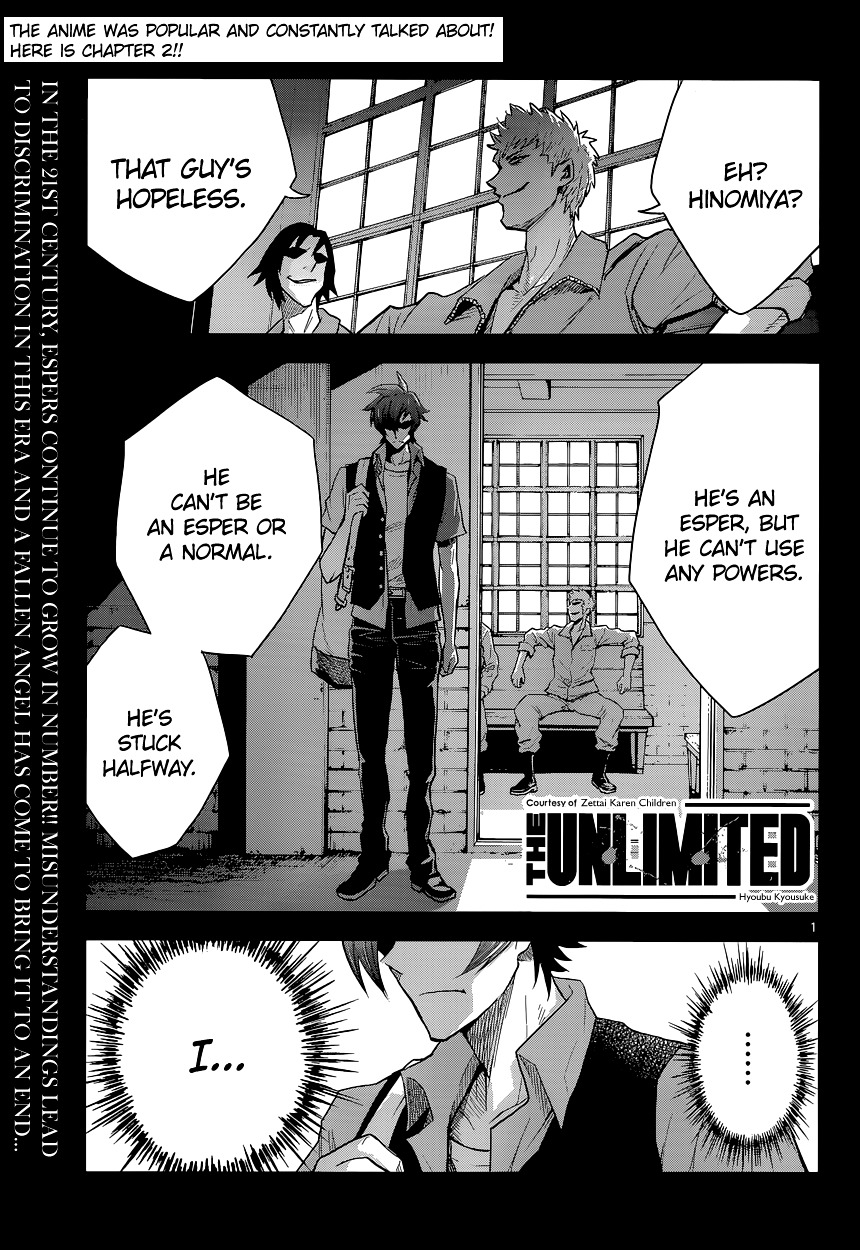 The Unlimited - Hyoubu Kyousuke - Chapter 2 : Supernatural Jailbreak (2)