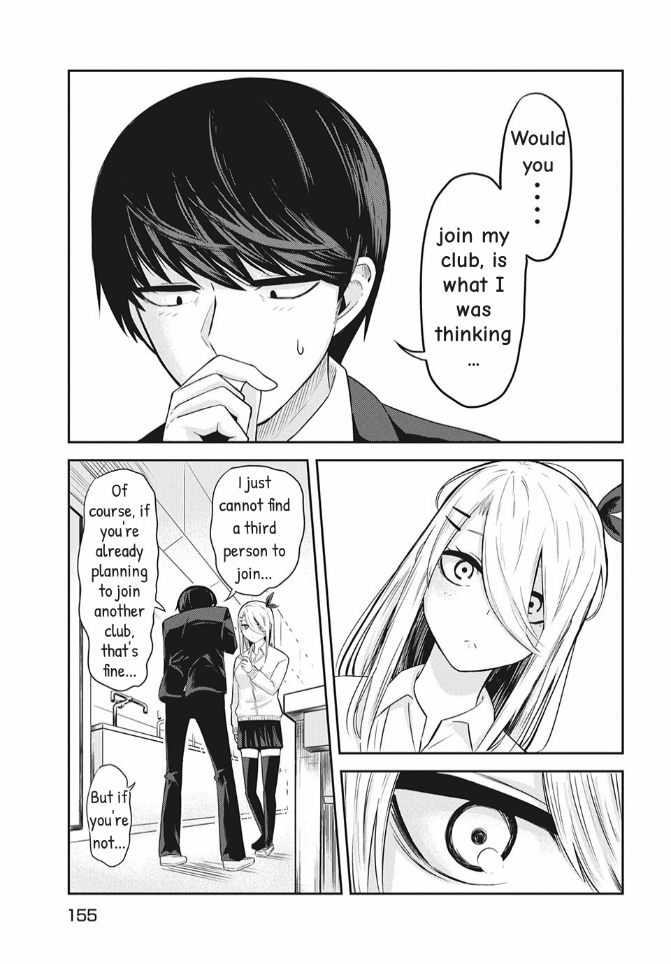 Doppel-San - Vol.1 Chapter 3: I Want To Be In The Same Club Together