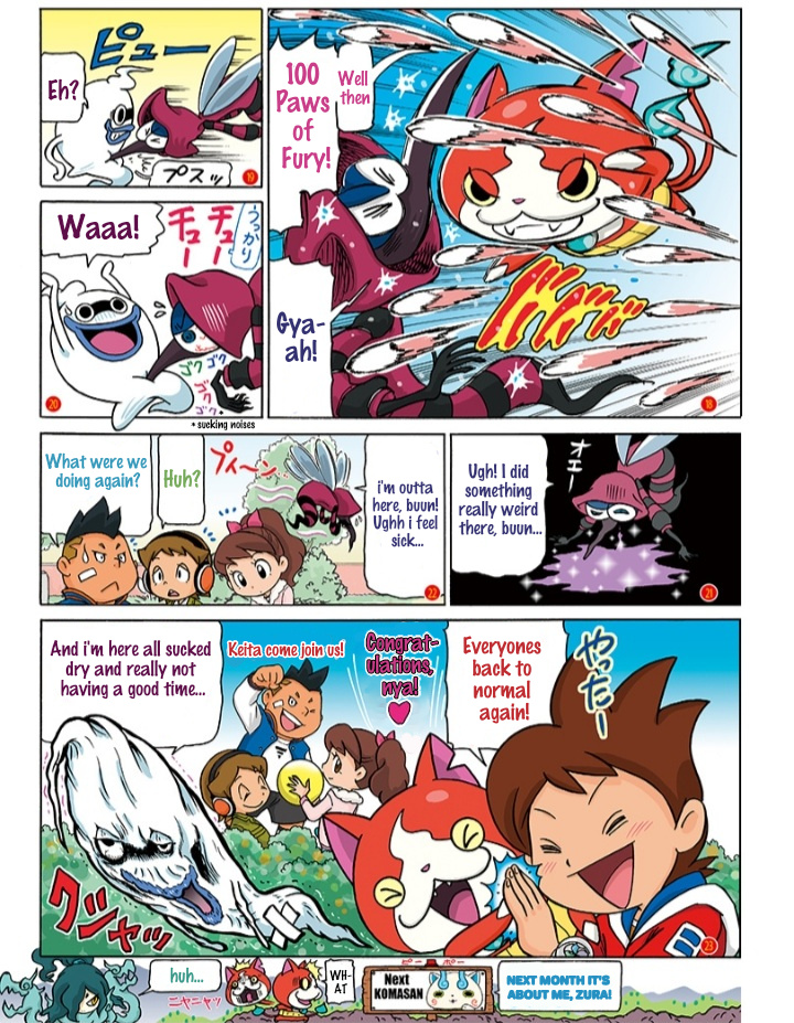 Atsumare! Yo-Kai Friends - Chapter 3: Negatibuns Unpleasant Buzz!