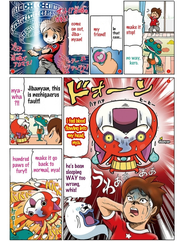 Atsumare! Yo-Kai Friends - Chapter 1: Ow Ow Ow! Meet Nechigaeru!