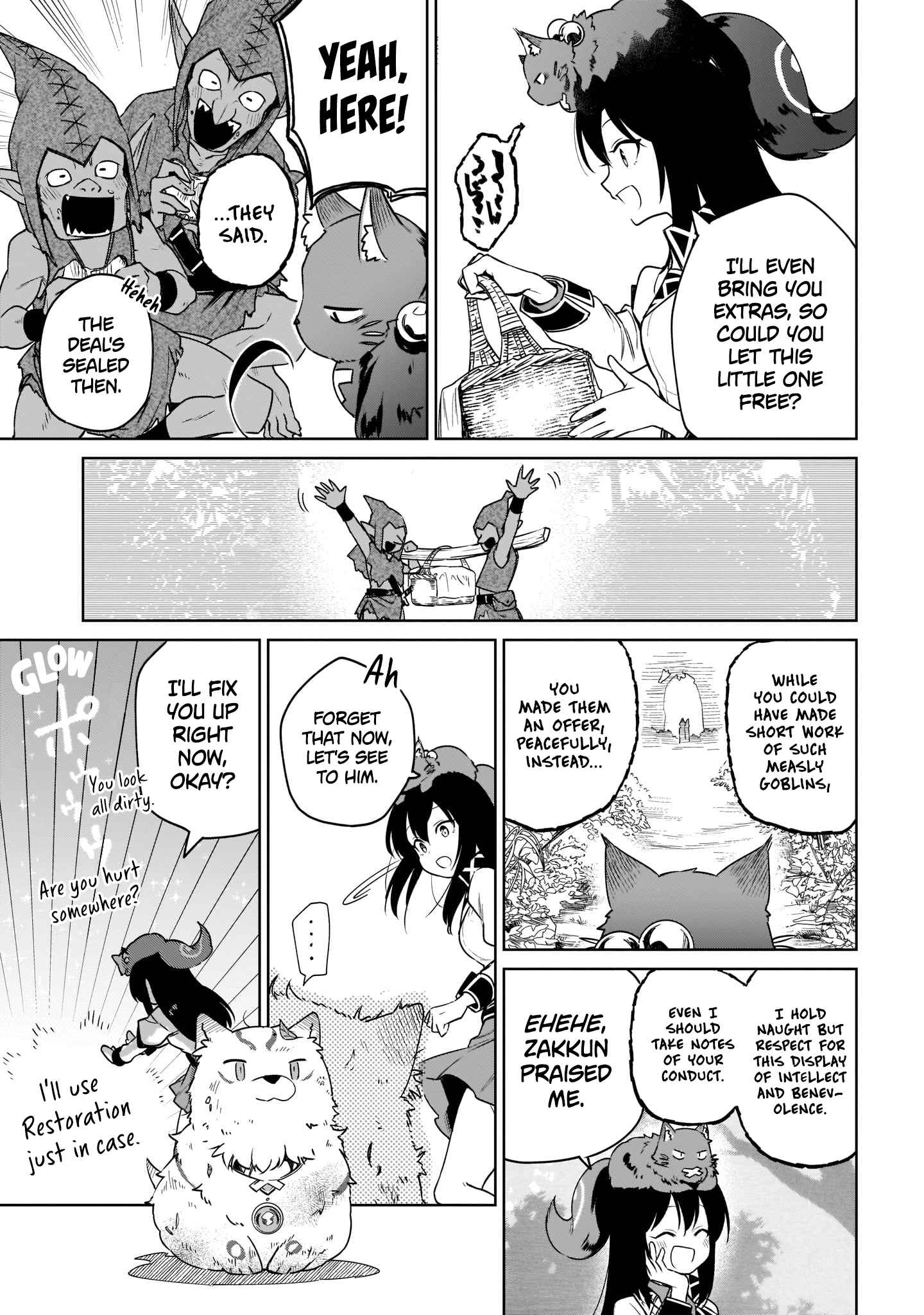 Saint? No, It's A Passing Demon! ~Absolutely Invincible Saint Travels With Mofumofu~ - Chapter 9