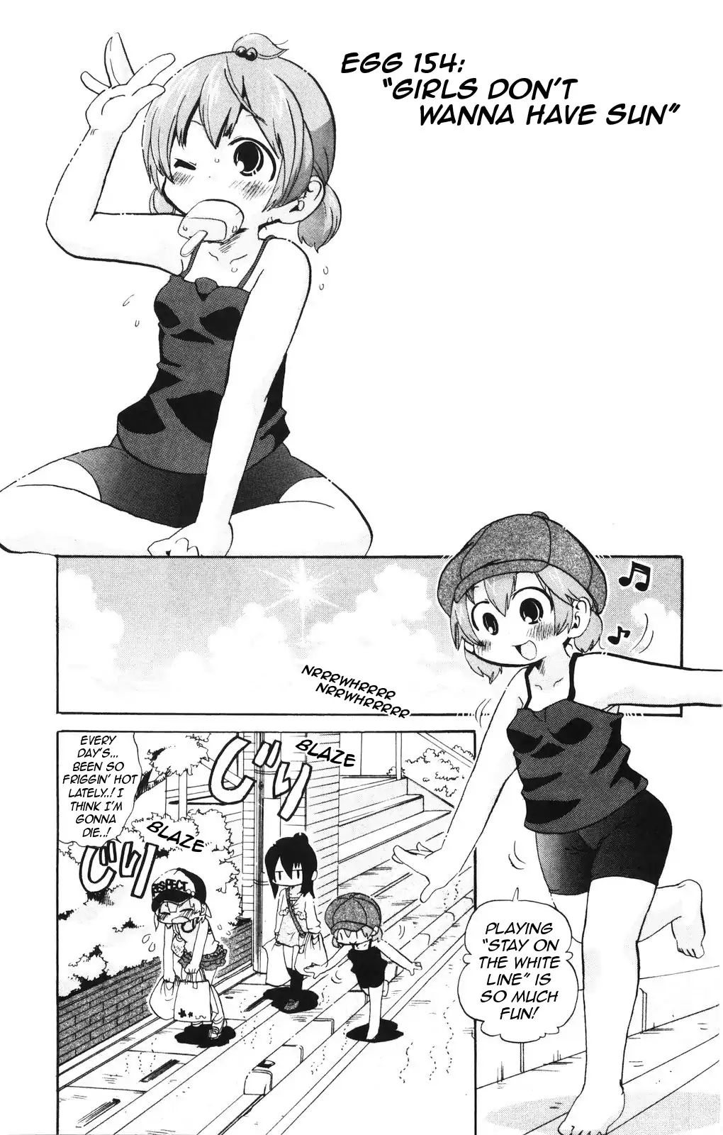 Mitsudomoe - Chapter 154: Girls Don T Wanna Have Sun