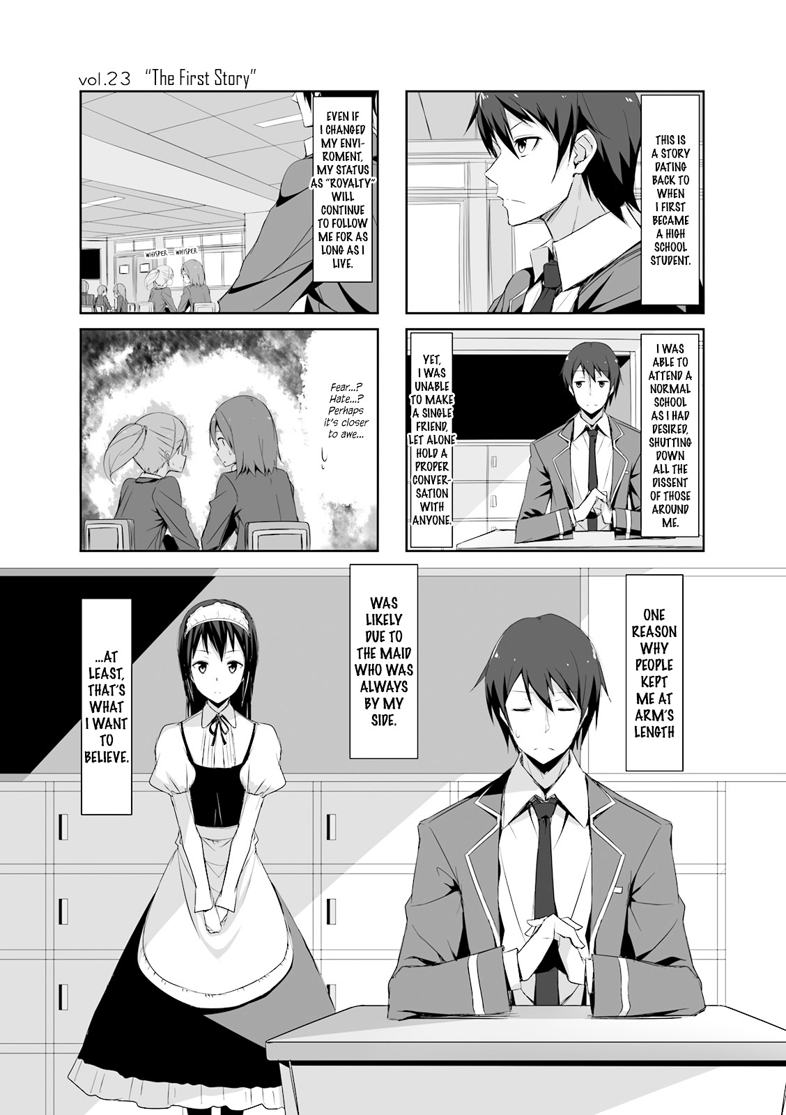 Joukamachi No Dandelion - Chapter 23 : The First Story