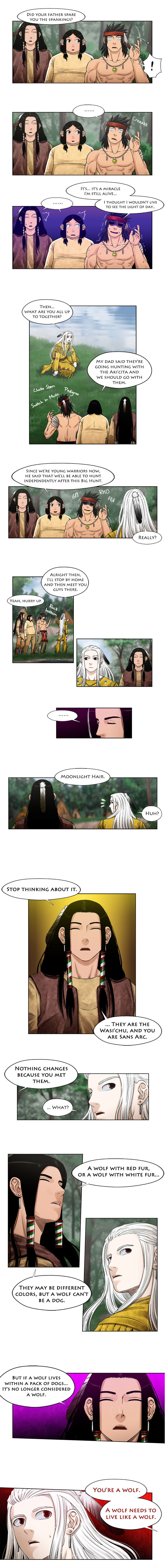 Moonlit Hair - Vol.2 Chapter 17 : To Be A Wolf