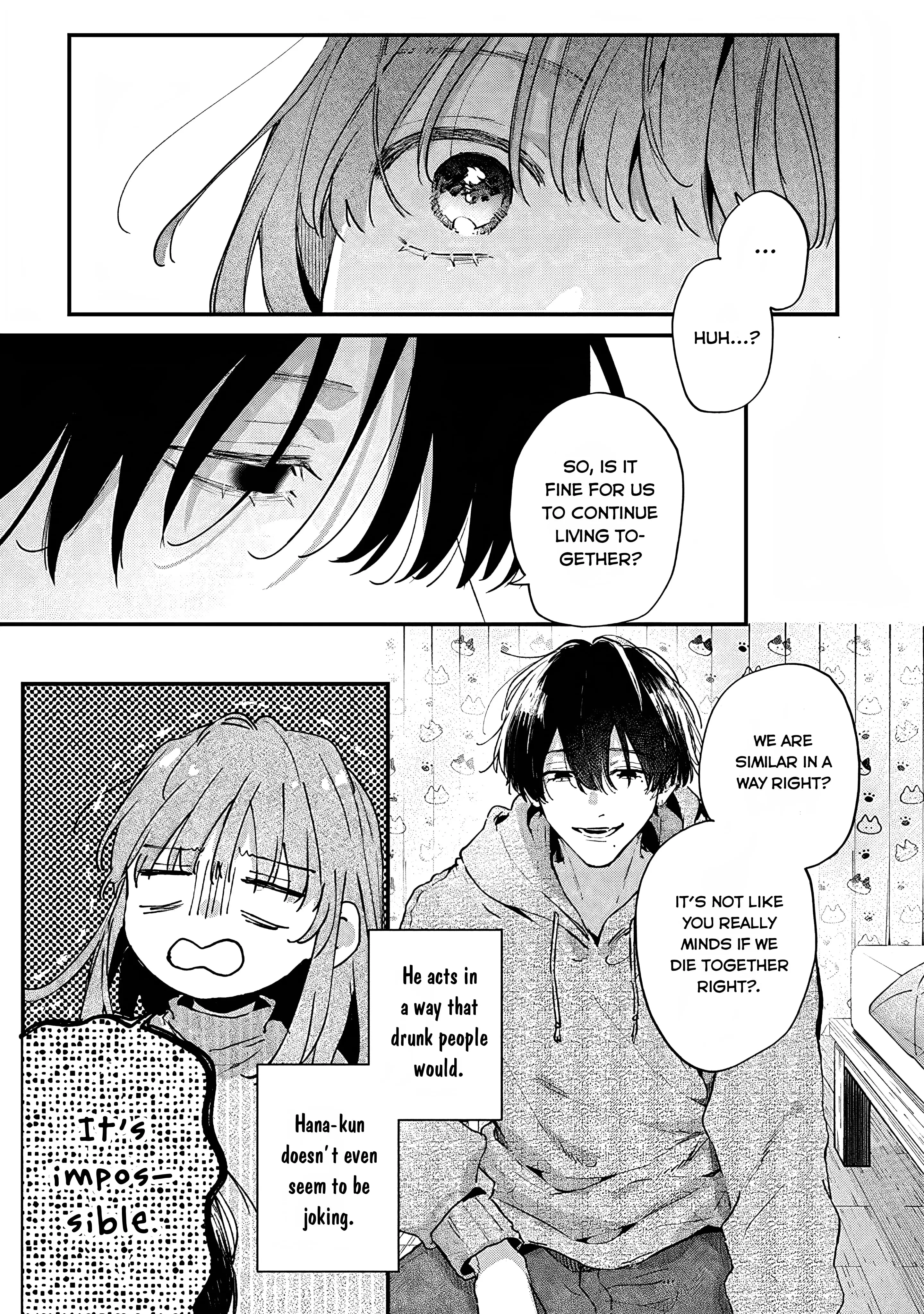 Himokuzu Hana-Kun Wa Shinitagari - Vol.1 Chapter 2: Hana-Kun Is Not A Pet.