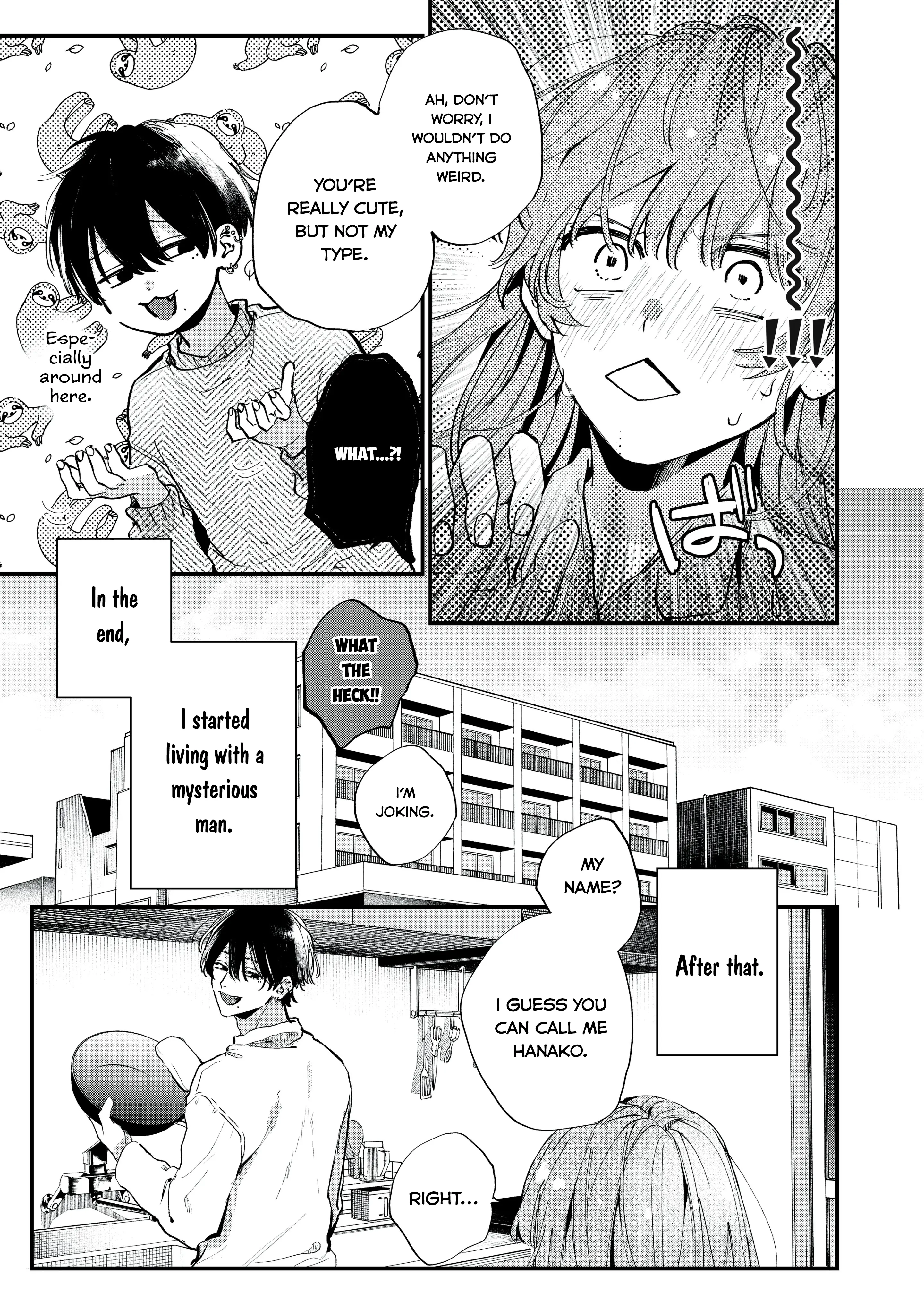 Himokuzu Hana-Kun Wa Shinitagari - Vol.1 Chapter 1