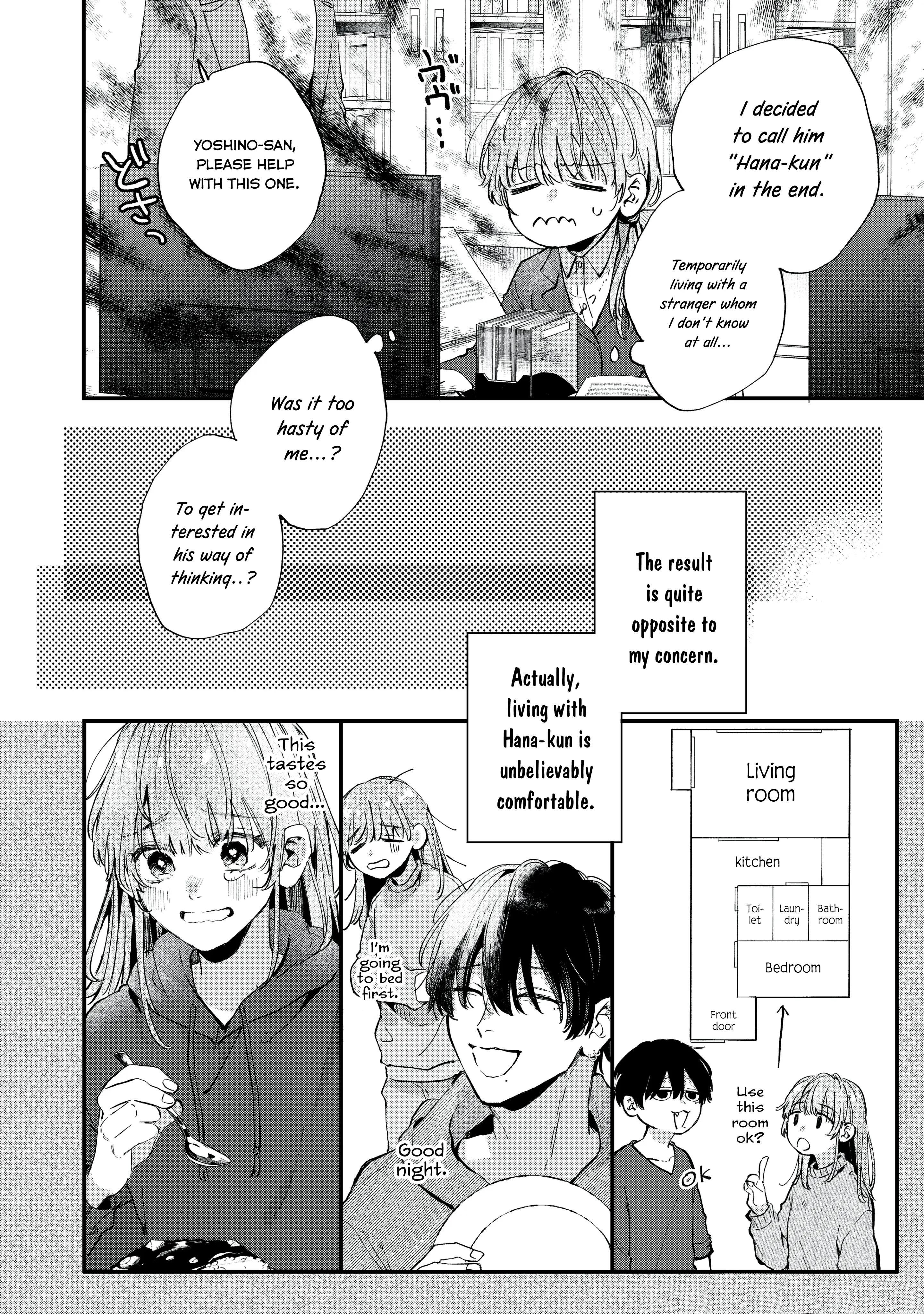 Himokuzu Hana-Kun Wa Shinitagari - Vol.1 Chapter 1