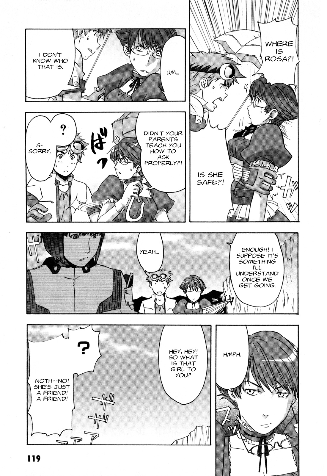 Gundam X: Under The Moonlight - Chapter 14 : Rosa Is Surely Alive!!