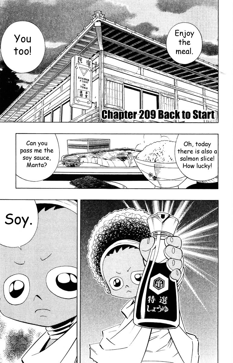 Shaman King - Vol.24 Chapter 209 : Back To Start