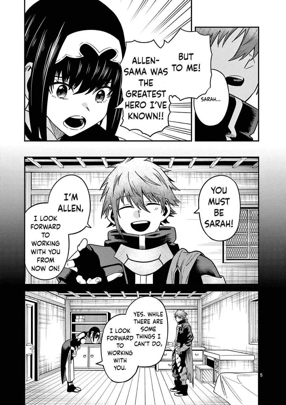 Power-Hara Genkai Yuusha, Maougun Kara Koutaiguu De Scout Sareru ~Yuusha Ranking 1-I Na No Ni Tedori Ga Gomi Sugite Seikatsu Dekimasen~ - Vol.1 Chapter 5: The Greatest Hero