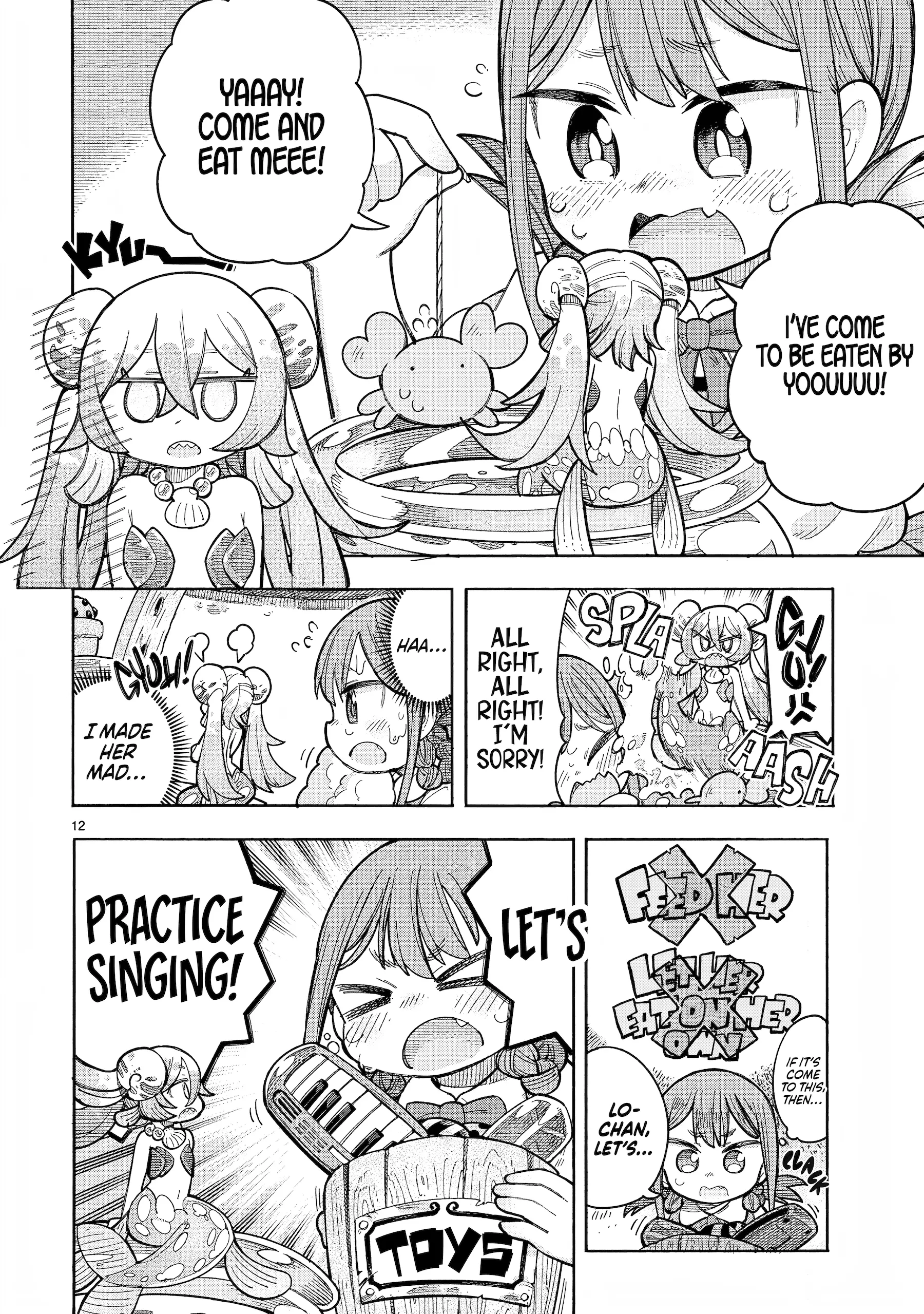 Monster Daycare - Chapter 1: Day1: Mermaid