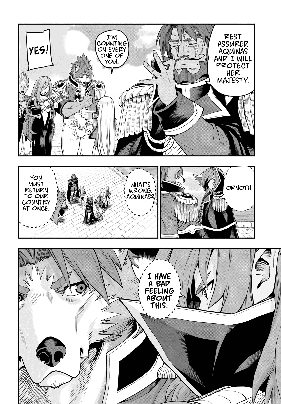 Konjiki No Moji Tsukai - Yuusha Yonin Ni Makikomareta Unique Cheat - Chapter 58: Each Encounter, Part 3