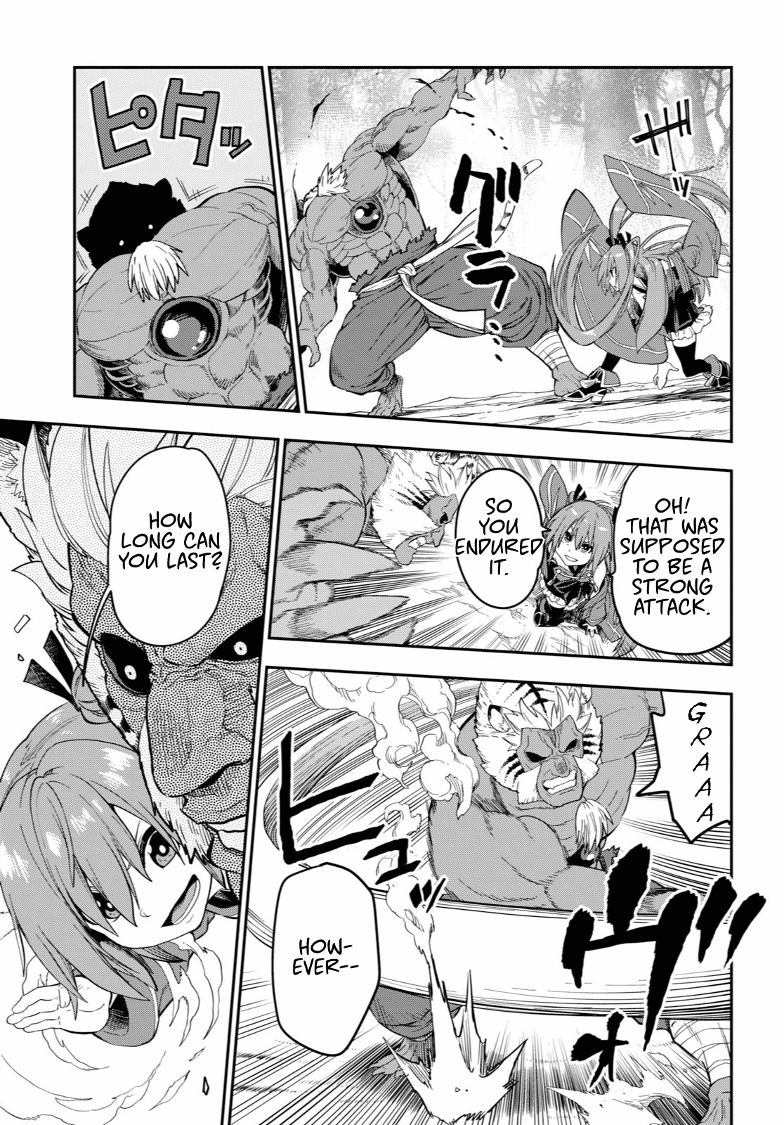 Konjiki No Moji Tsukai - Yuusha Yonin Ni Makikomareta Unique Cheat - Chapter 52: Attack Of The Insane Beastman, Part 2