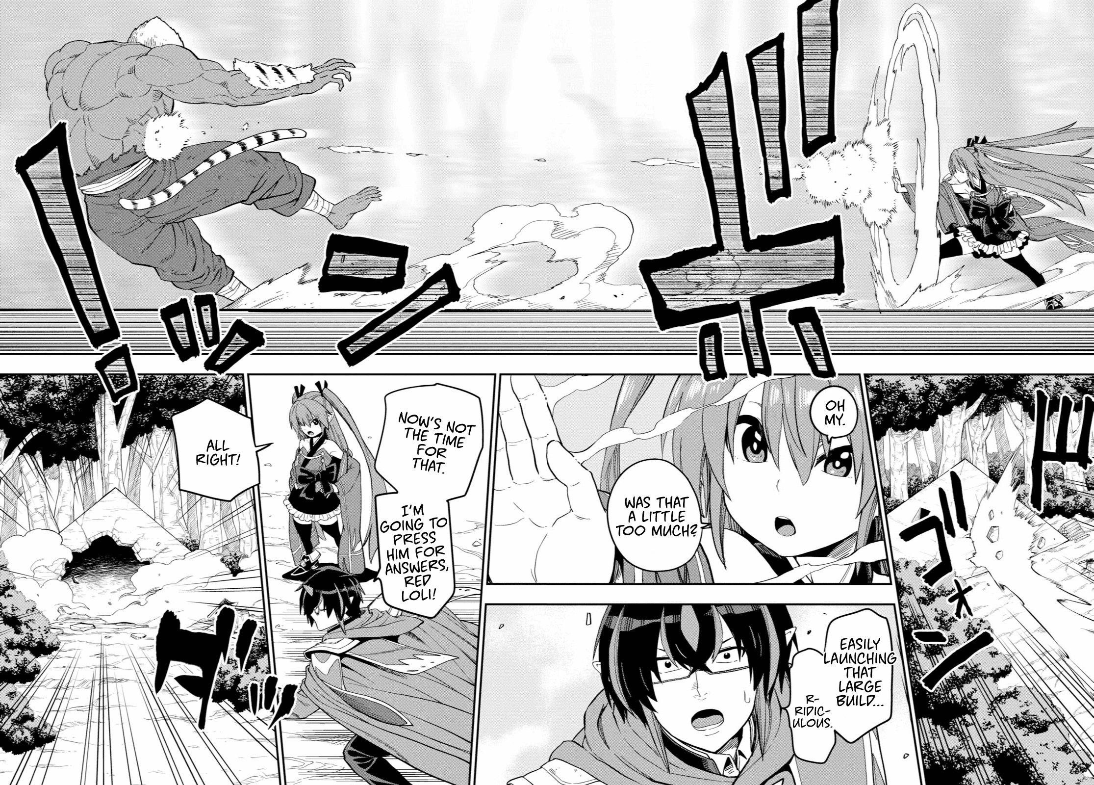 Konjiki No Moji Tsukai - Yuusha Yonin Ni Makikomareta Unique Cheat - Chapter 52: Attack Of The Insane Beastman, Part 2